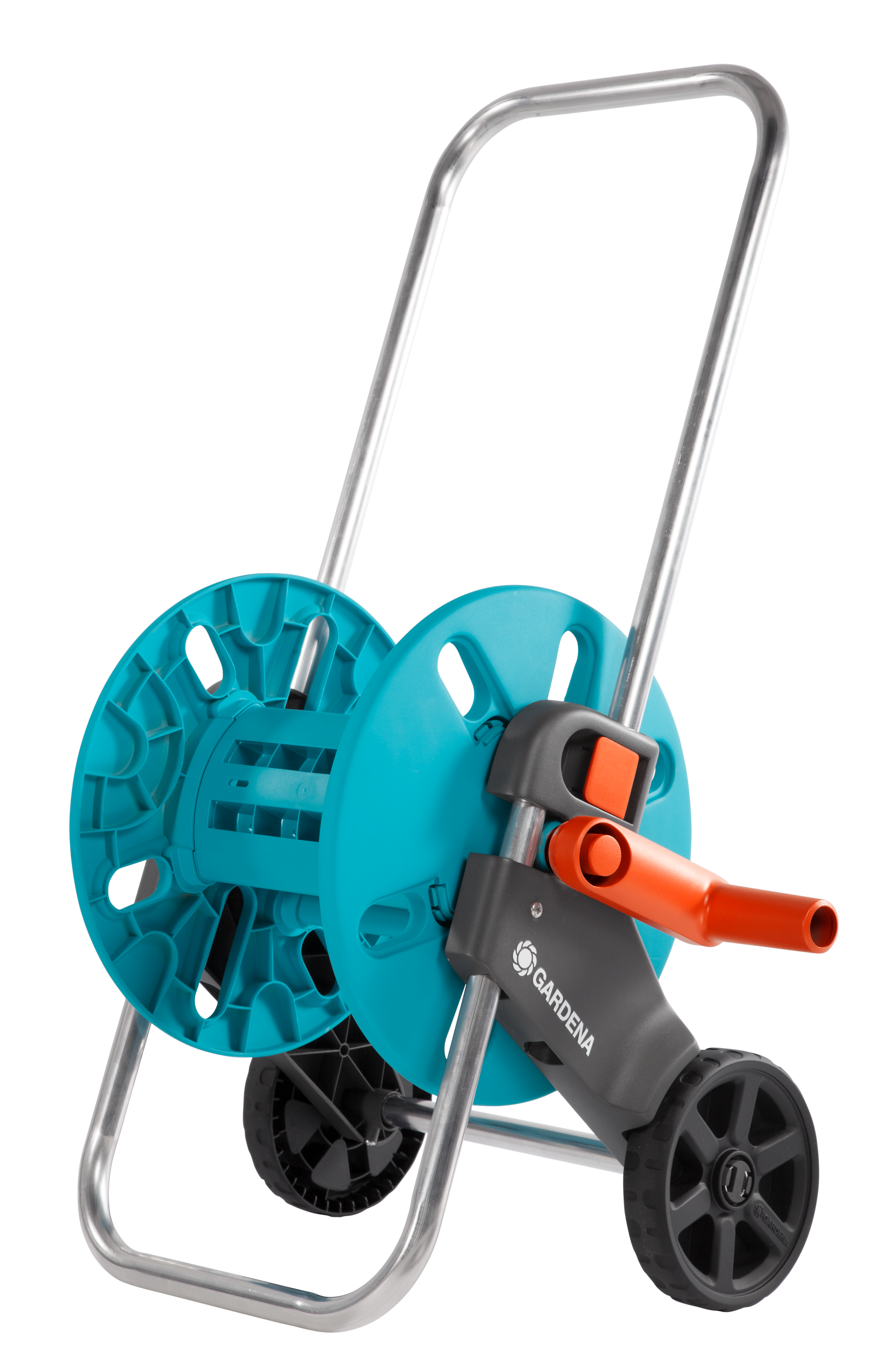 CleverRoll S hose trolley, hose reel, space-saving storage