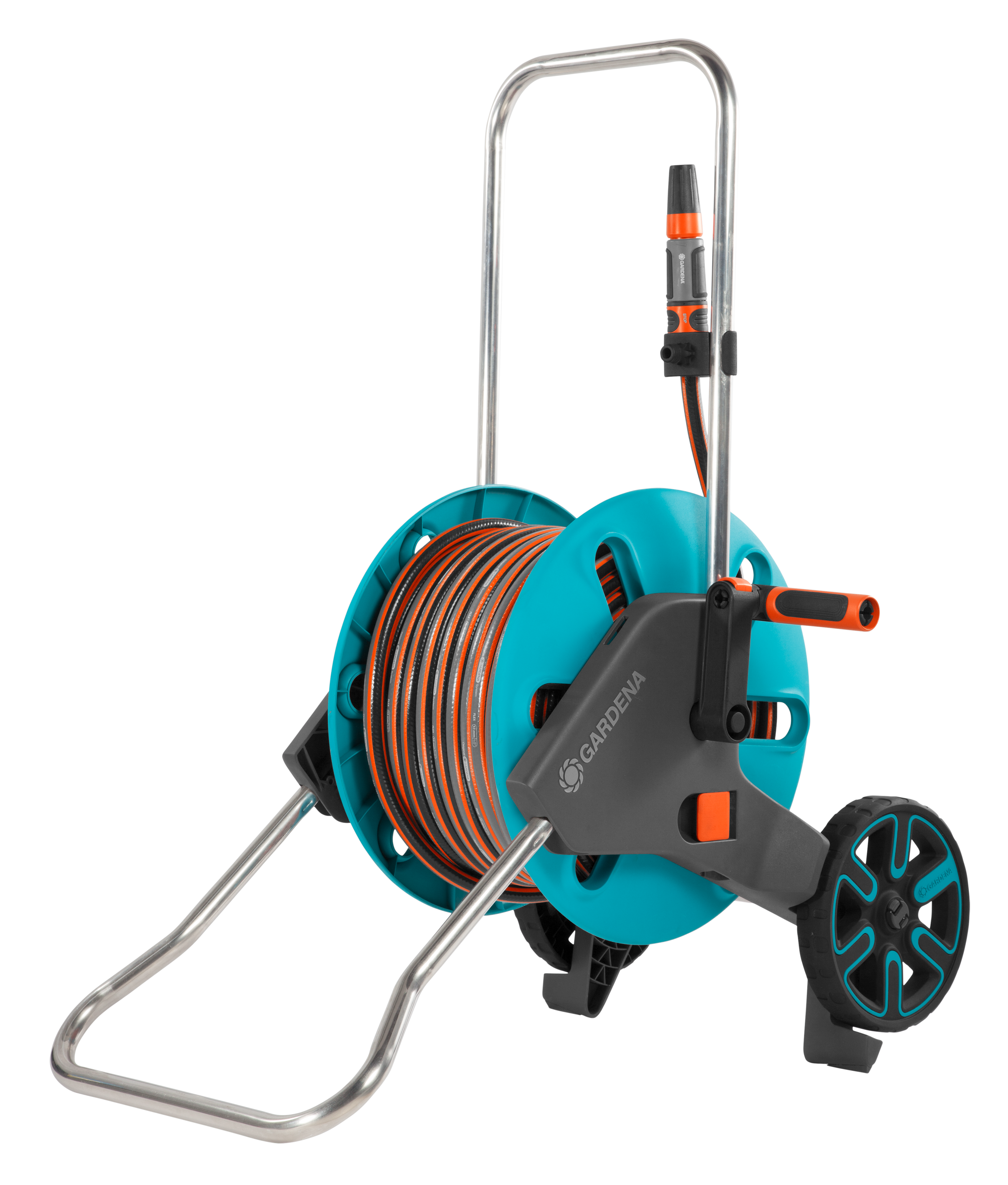 D&eacute;vidoir CleverRoll M, porte-tuyau avec tuyau, accessoires du syst&egrave;me, lance d&rsquo;arrosage