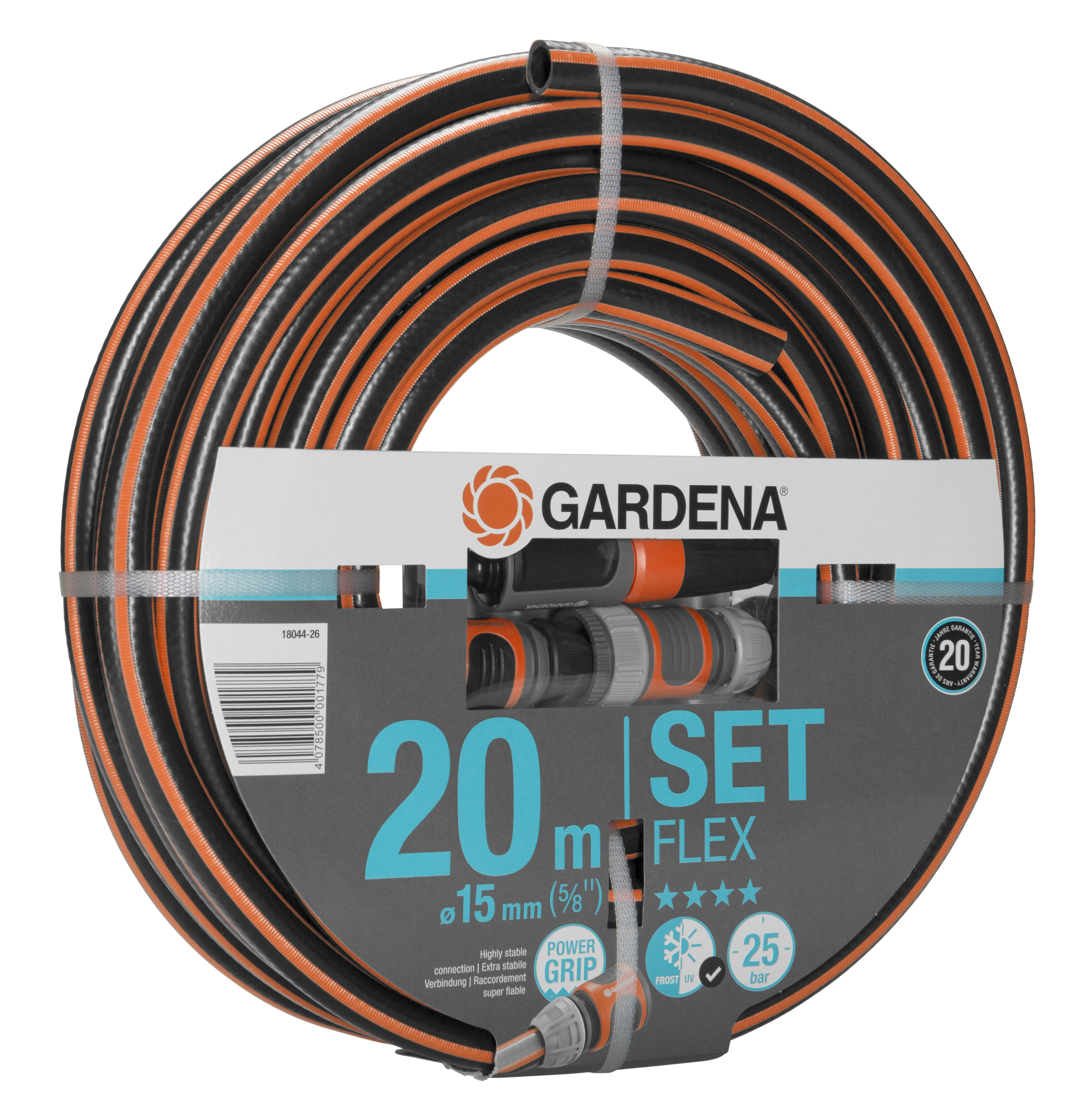 Comfort FLEX Hose Set 15 mm (5/8"), 20 m