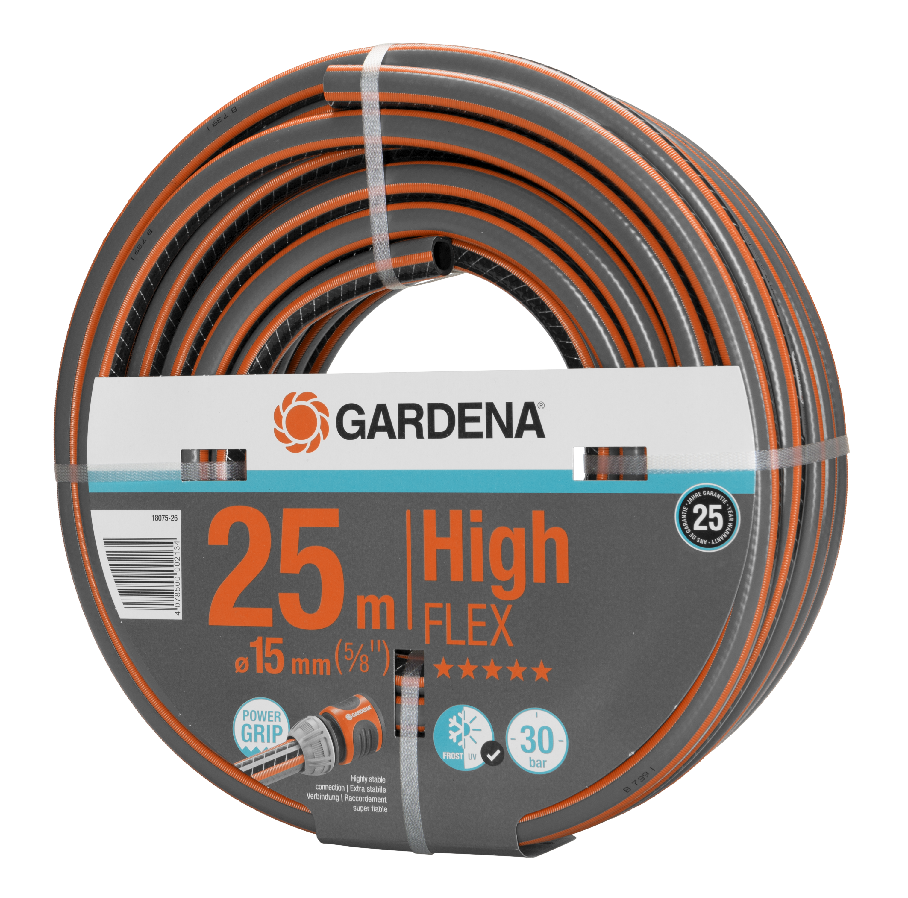 Tuyau d'arrosage Comfort HighFLEX 15 mm / 25 m