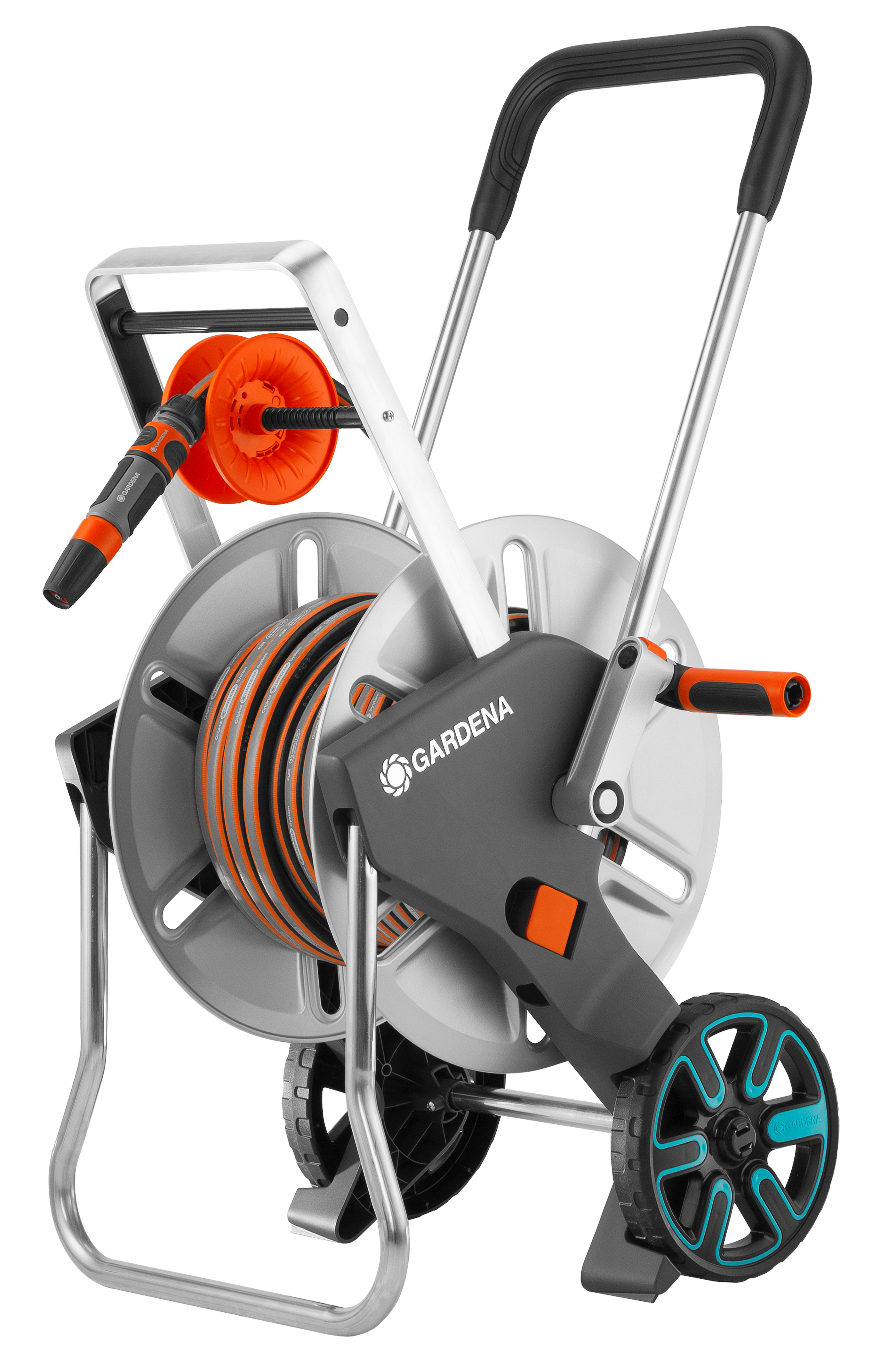 W&oacute;zek na wąż CleverRoll M Easy Metal - zestaw