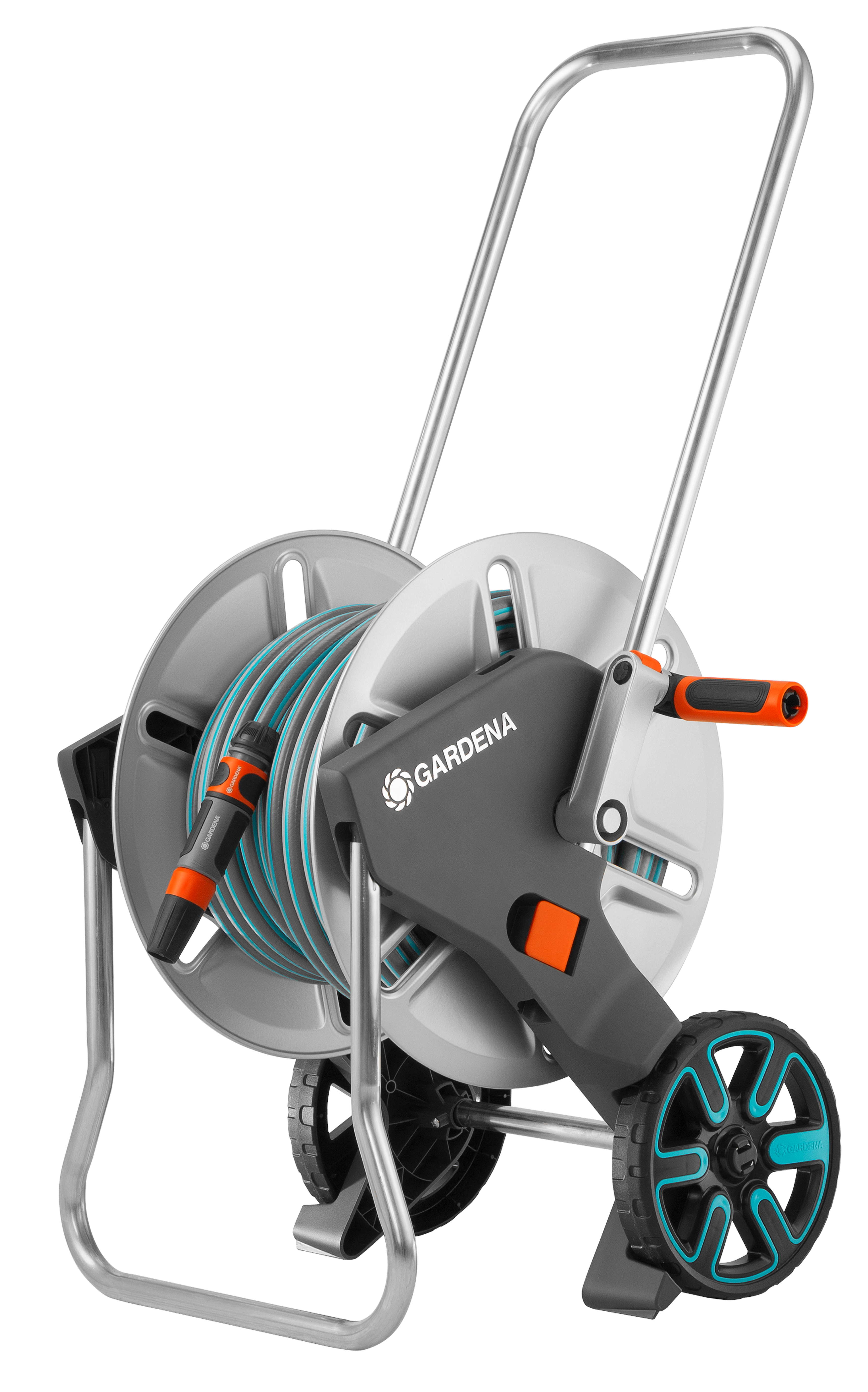 Set Carrello avvolgitubo in metallo CleverRoll M