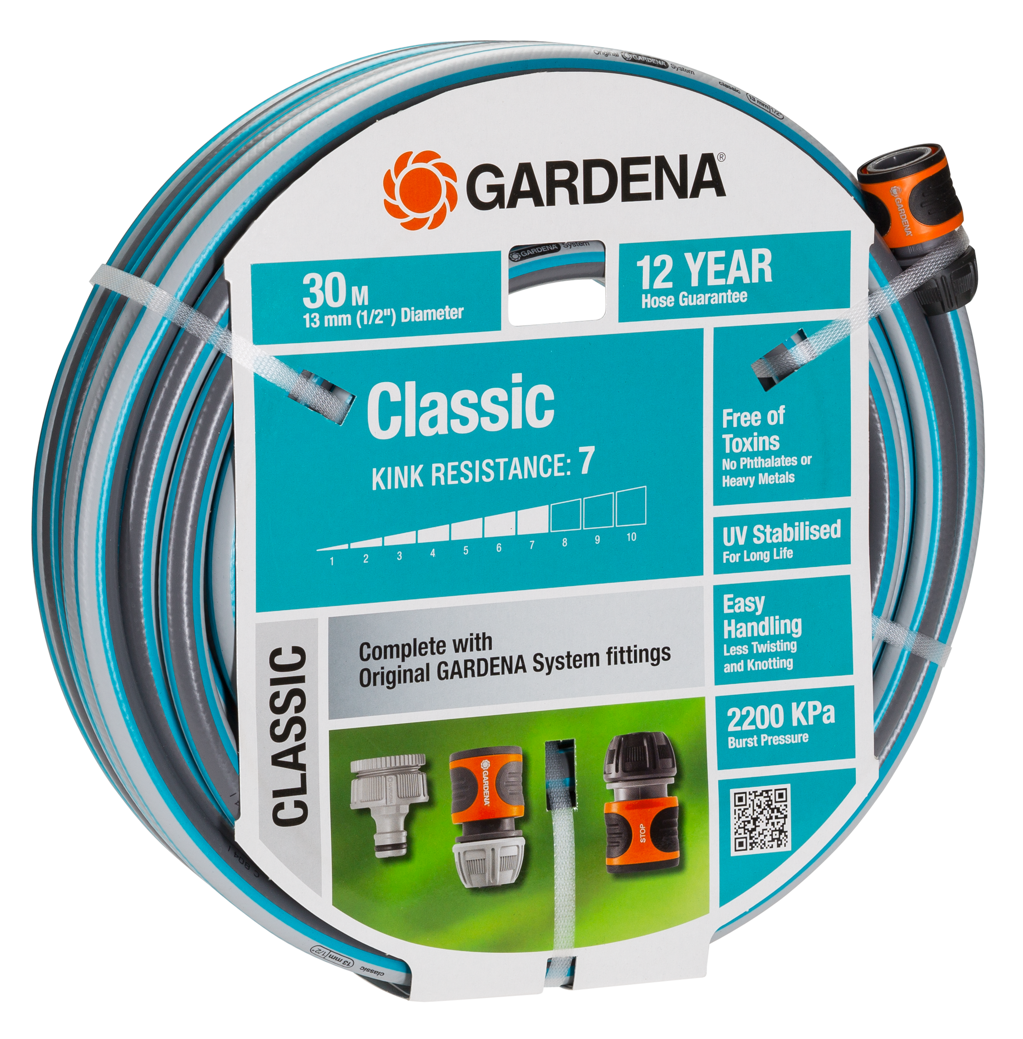 Classic Hose, 13 mm (1/2"), 30m Set