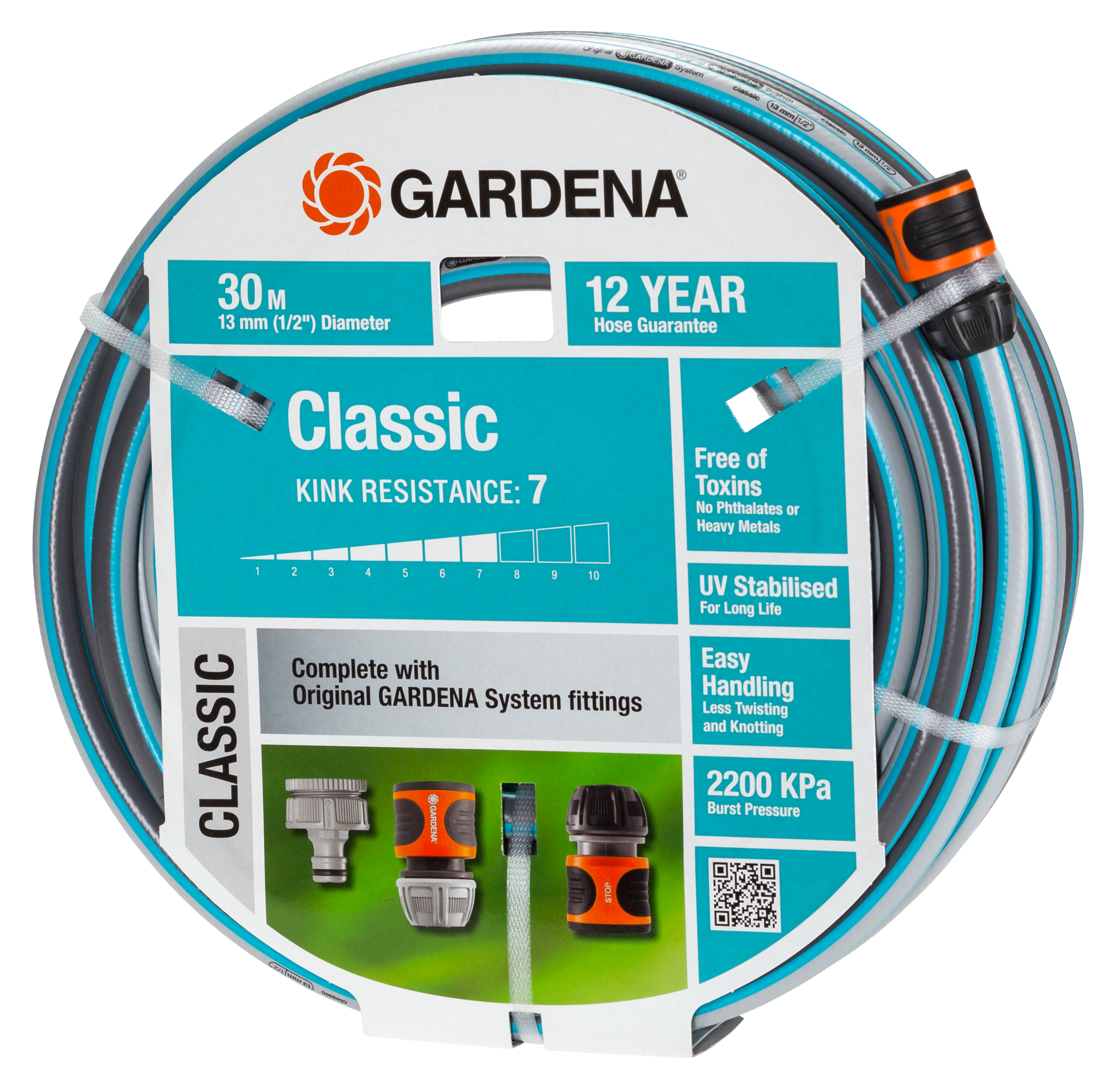 Classic Hose, 13 mm (1/2"), 30m Set