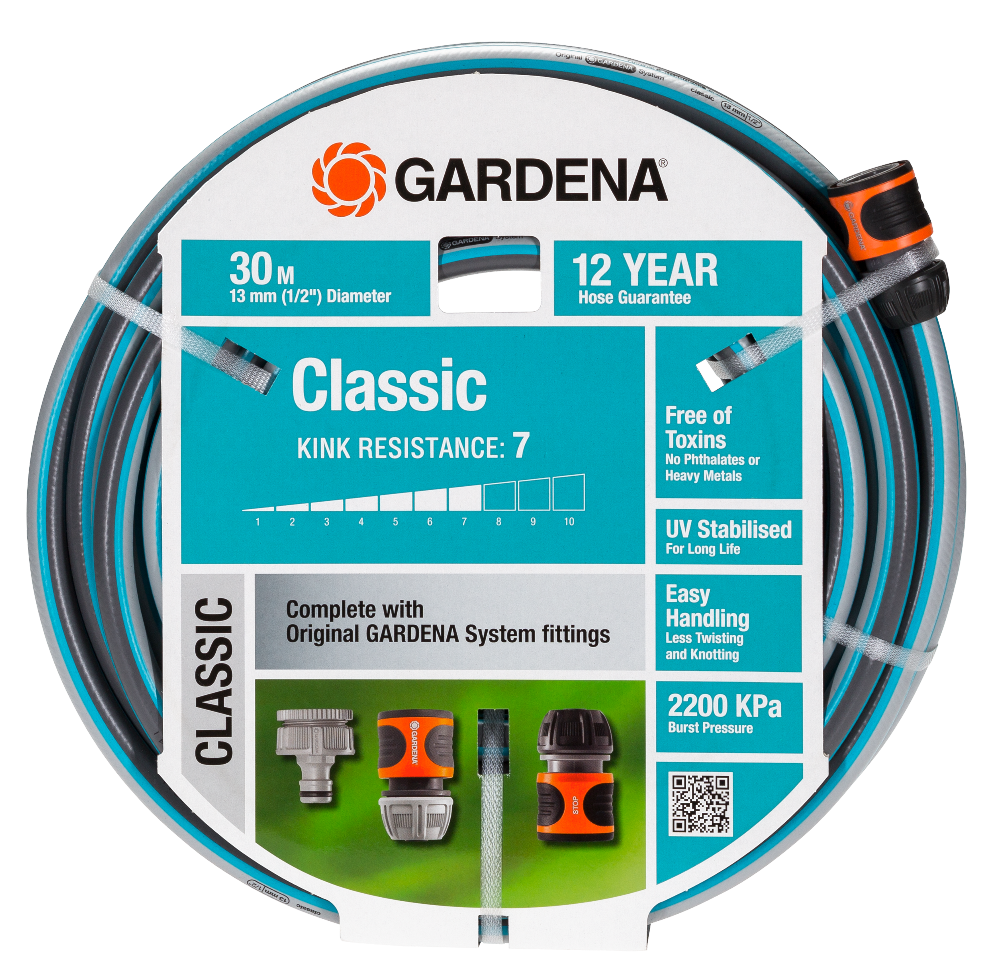 Classic Hose, 13 mm (1/2&quot;), 30m Set