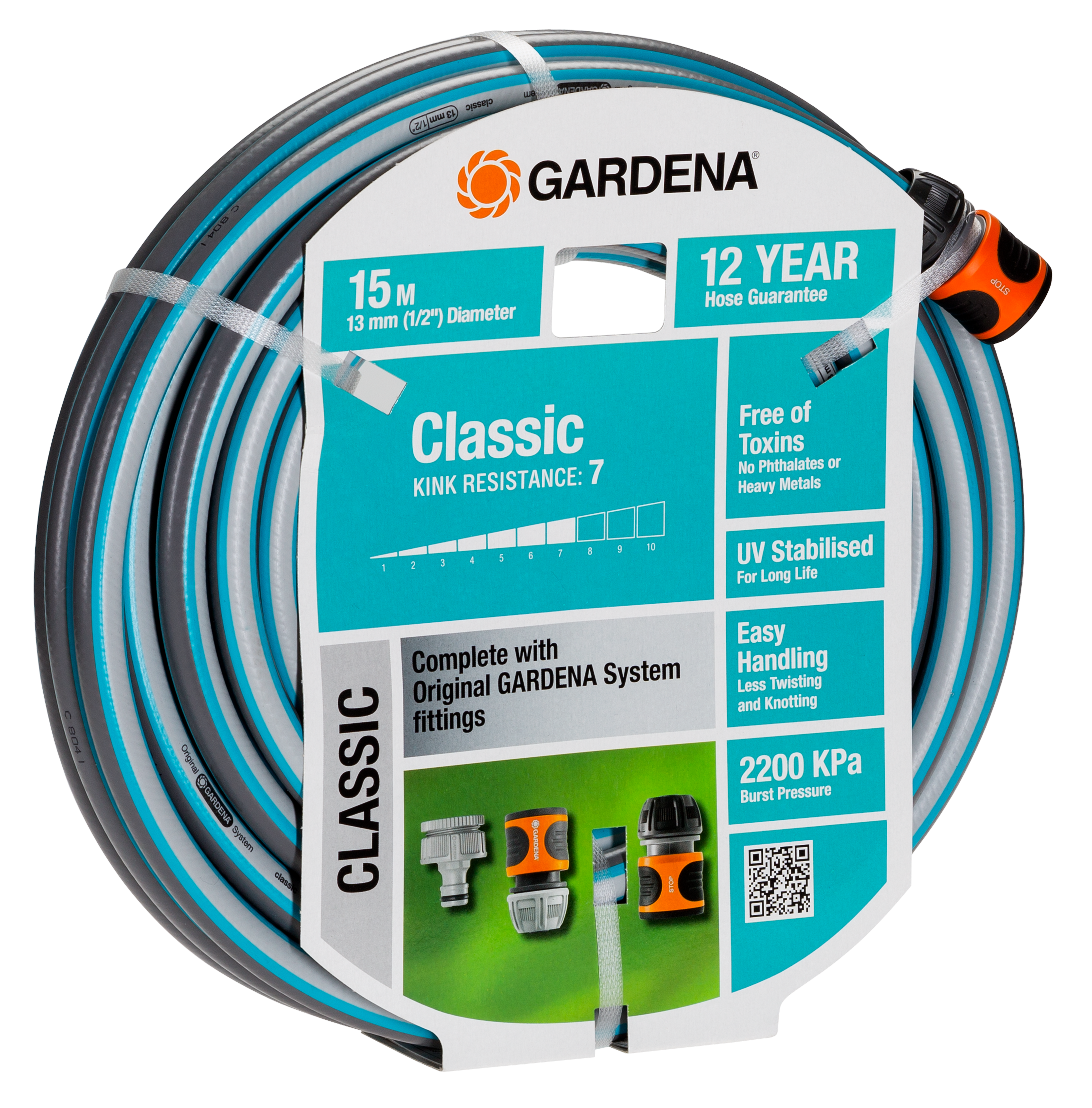 Classic Hose 13 mm (1/2") 15m Set