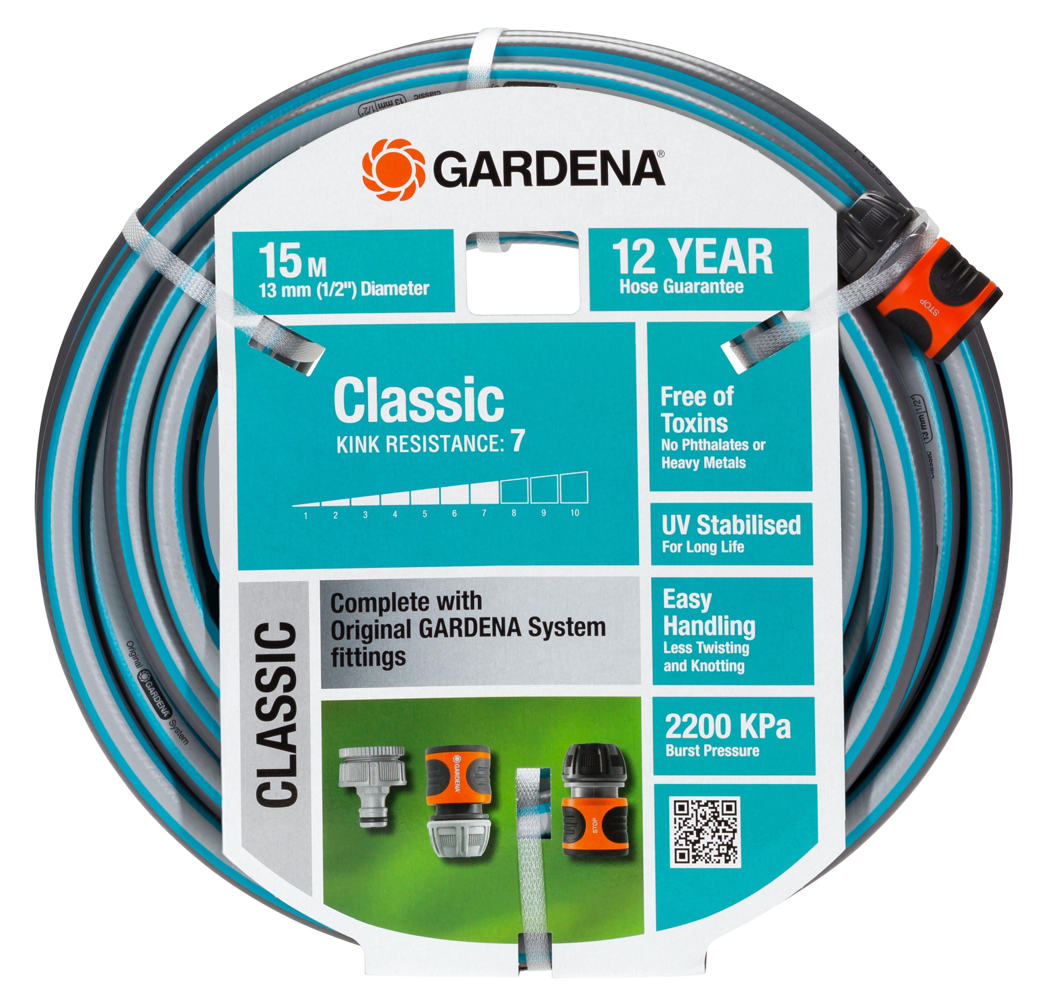 Classic Hose 13 mm (1/2&quot;), 15m Set