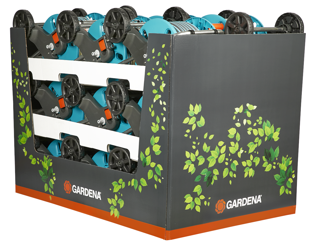 Hose Trolley CleverRoll S Set Display