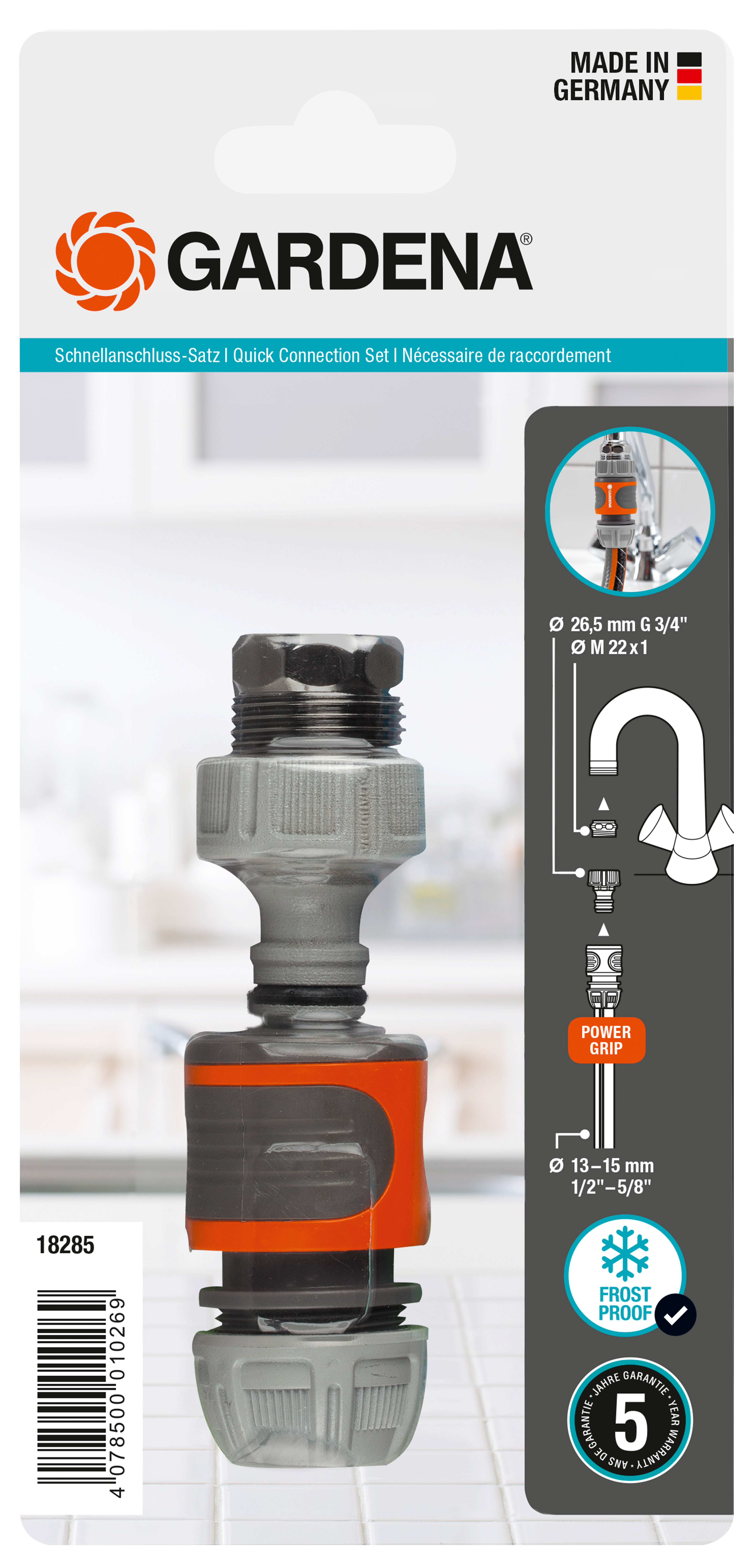 Greito jungimo jungčių rinkinys