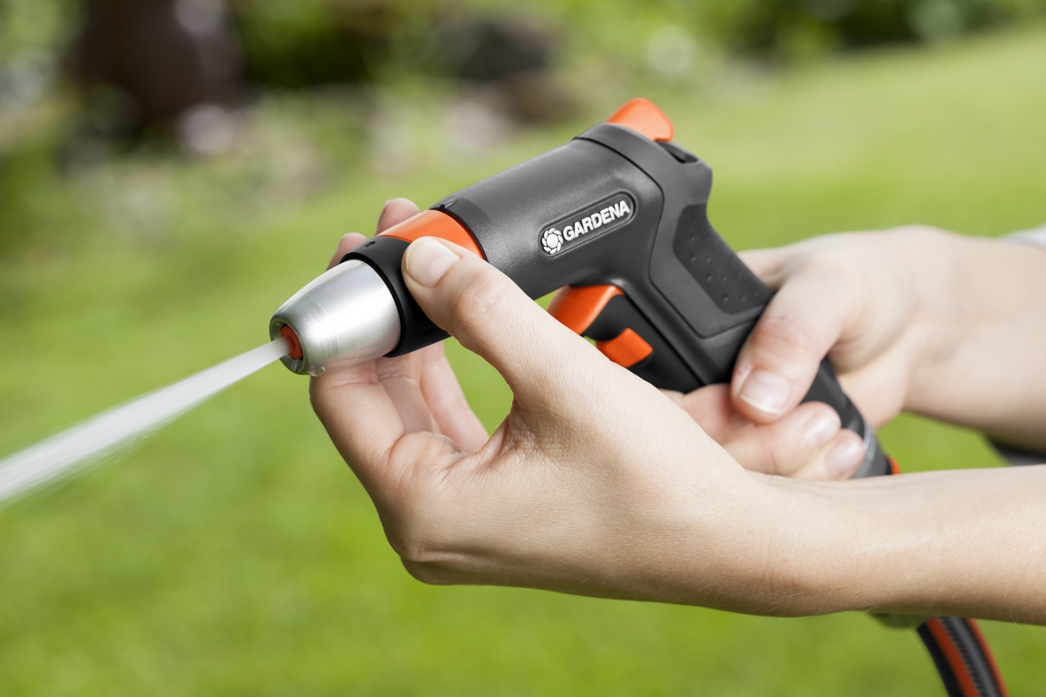 Kit pistolet de nettoyage + raccord d'arrosage aquastop Premium