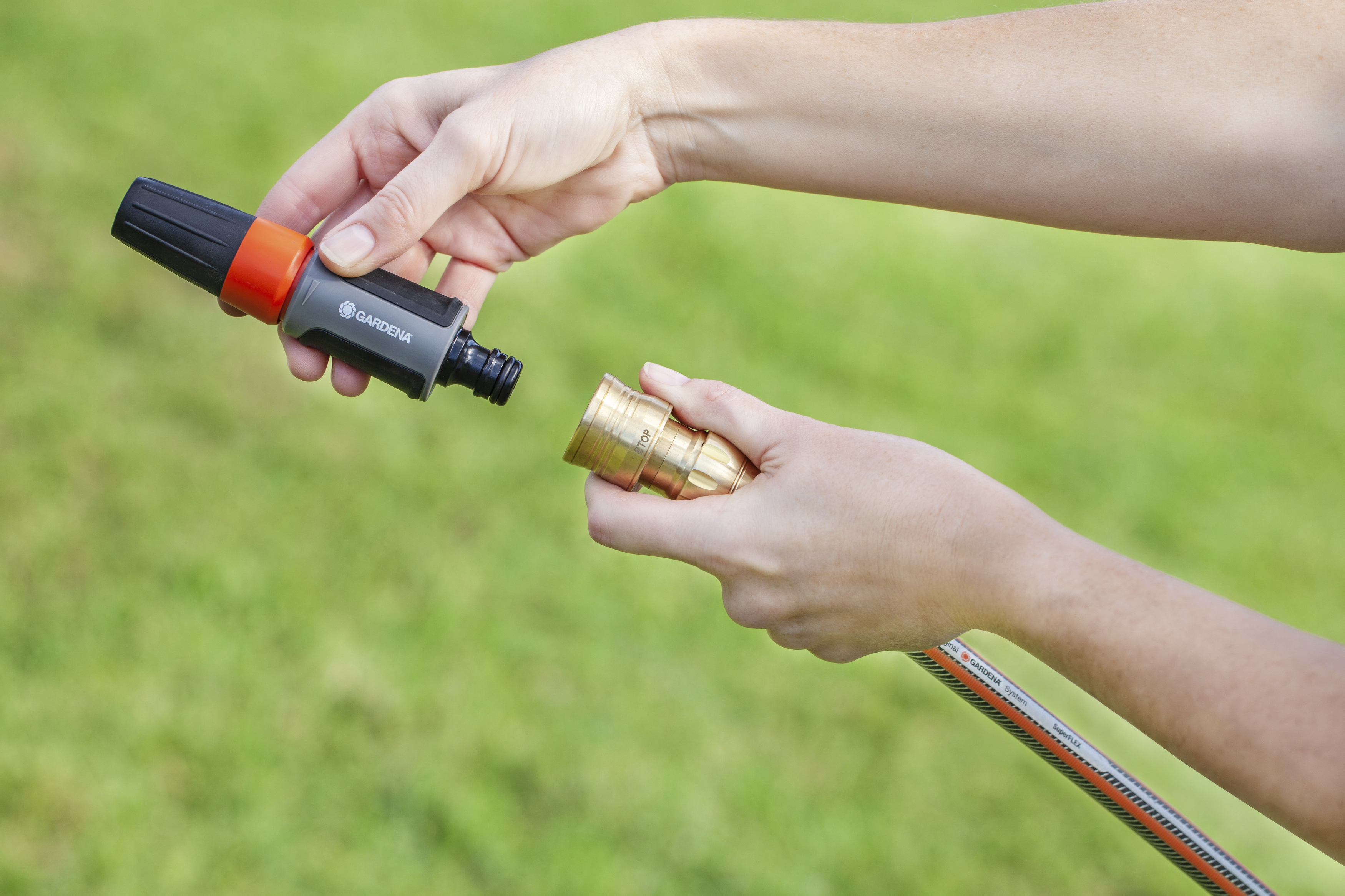 Premium SuperFLEX Hose 13 mm (1/2") 30 m Brass Set