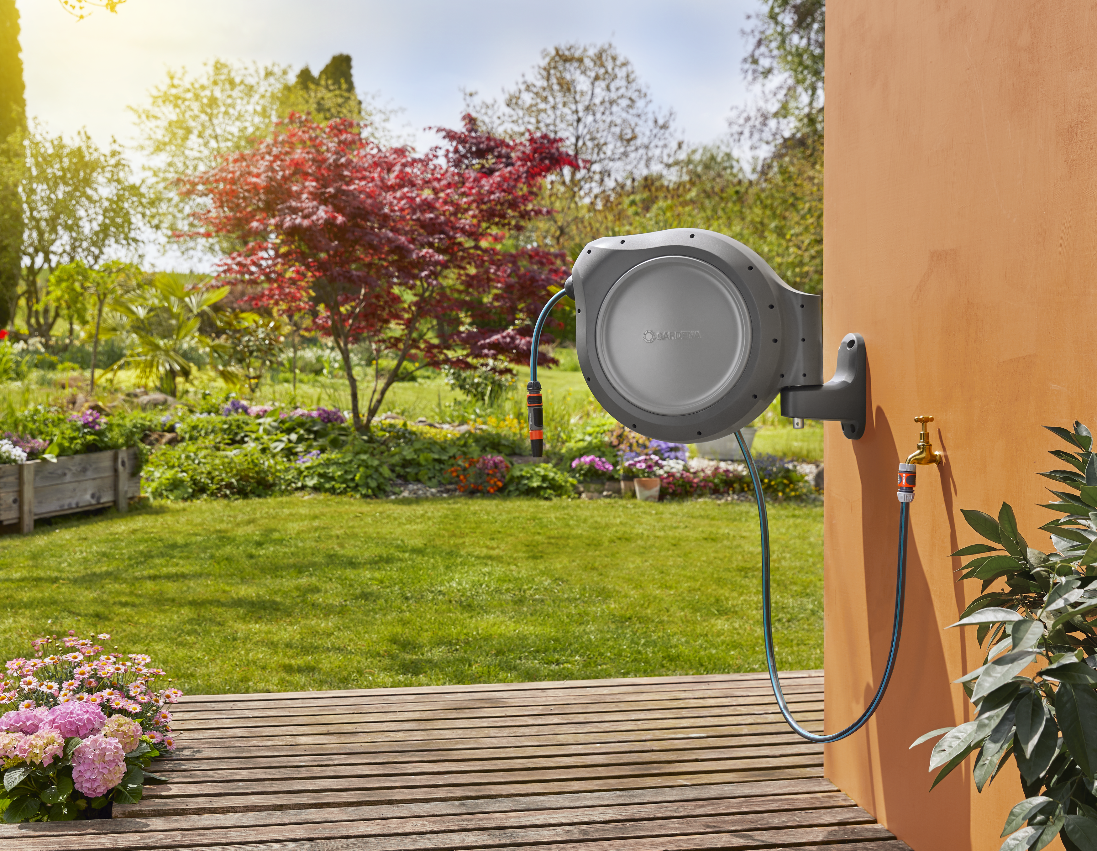 GARDENA Retractable Hose Reel RollUp 100ft.