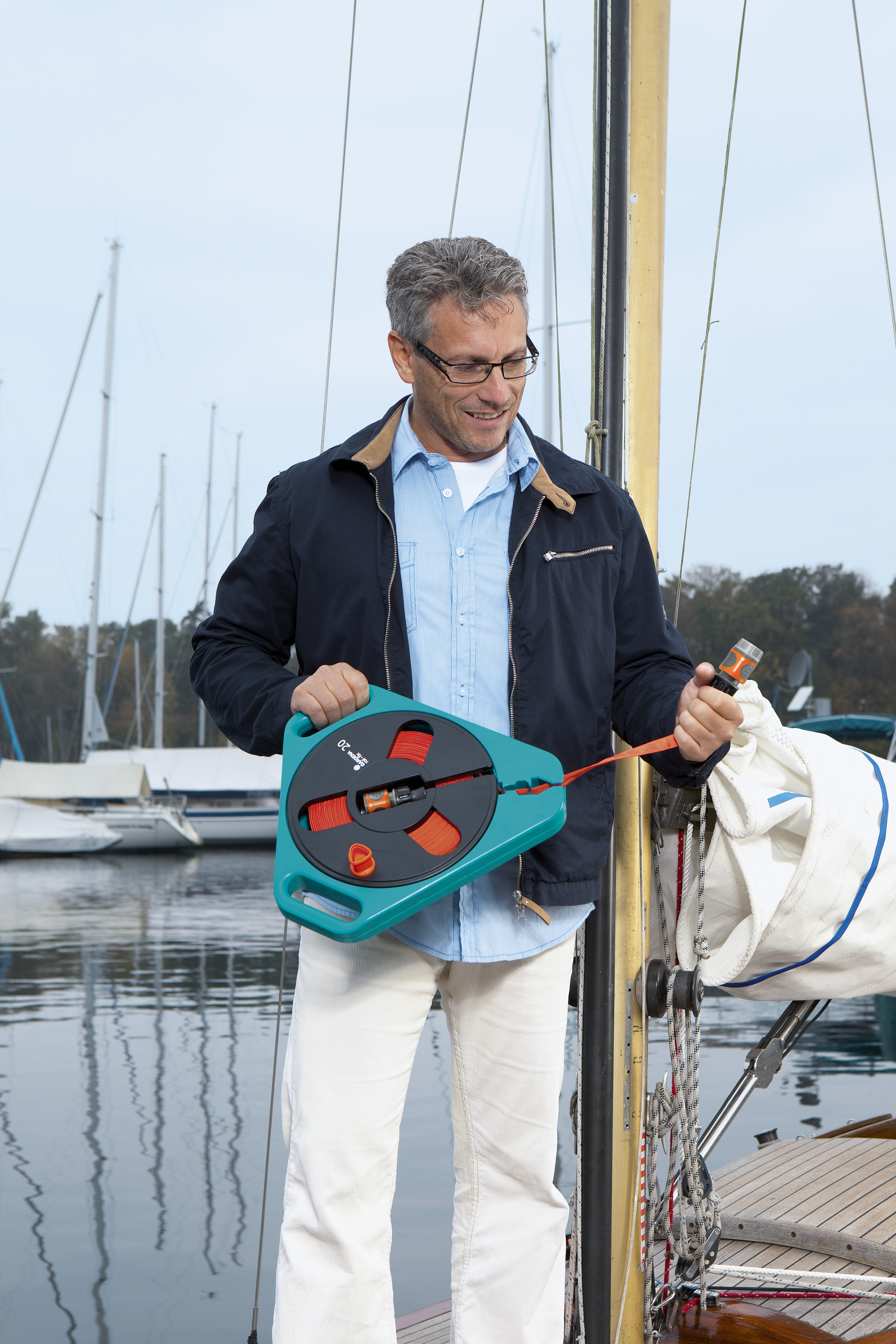 Plosnato crijevo u kaseti, 20 m