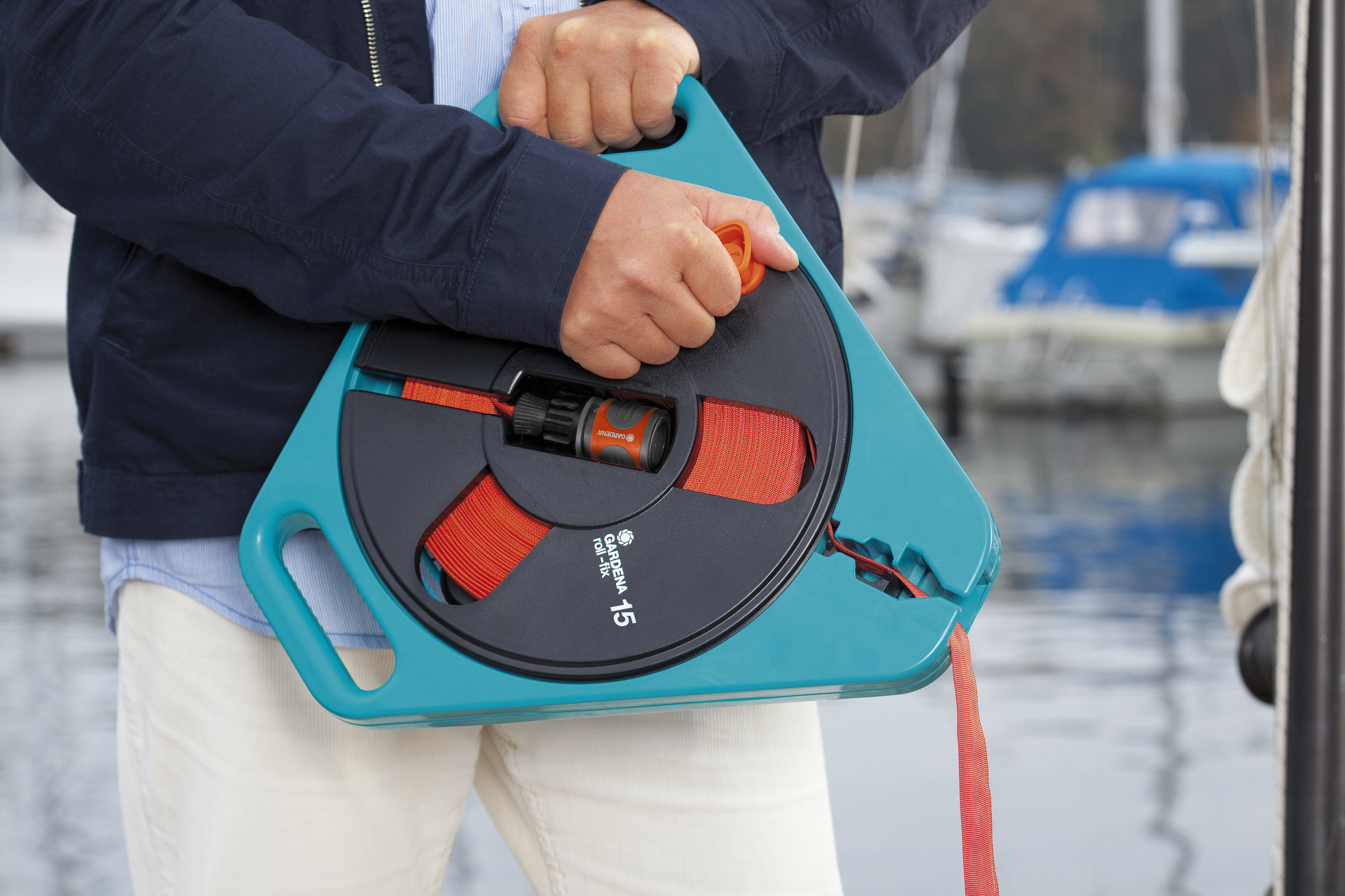 Classic Roll-fix-Flachschlauch 15 mit Kassette