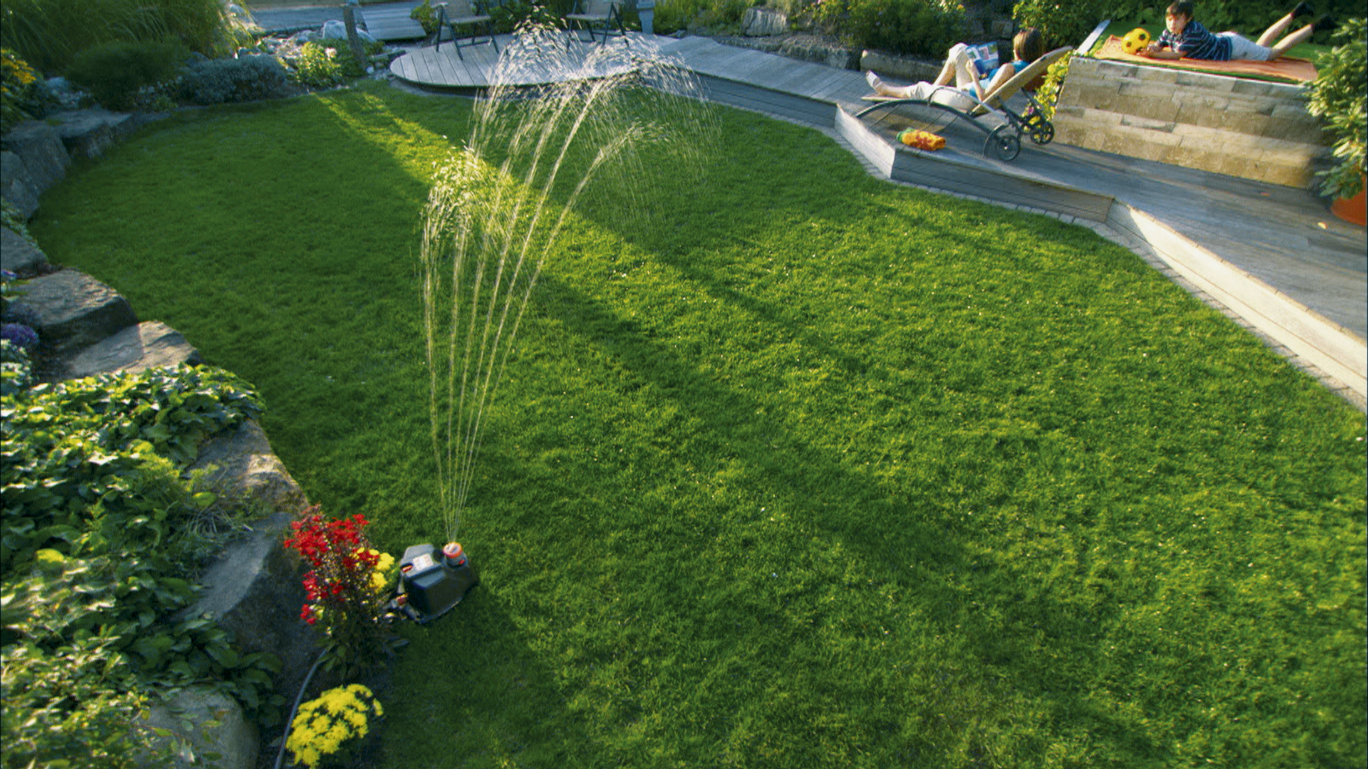 "Comfort" didelio ploto drėkinimo automatinis "AquaContour" įtaisas