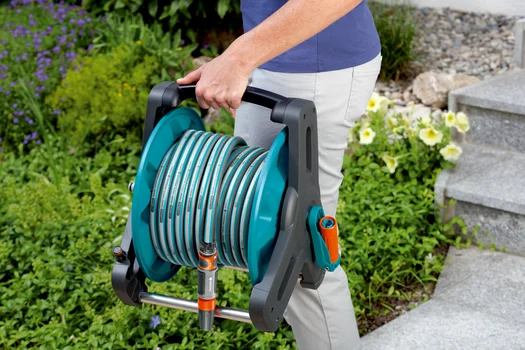 Dévidoir portable 50 Classic GARDENA Structure compacte Anti goutte Garantie - vue 9