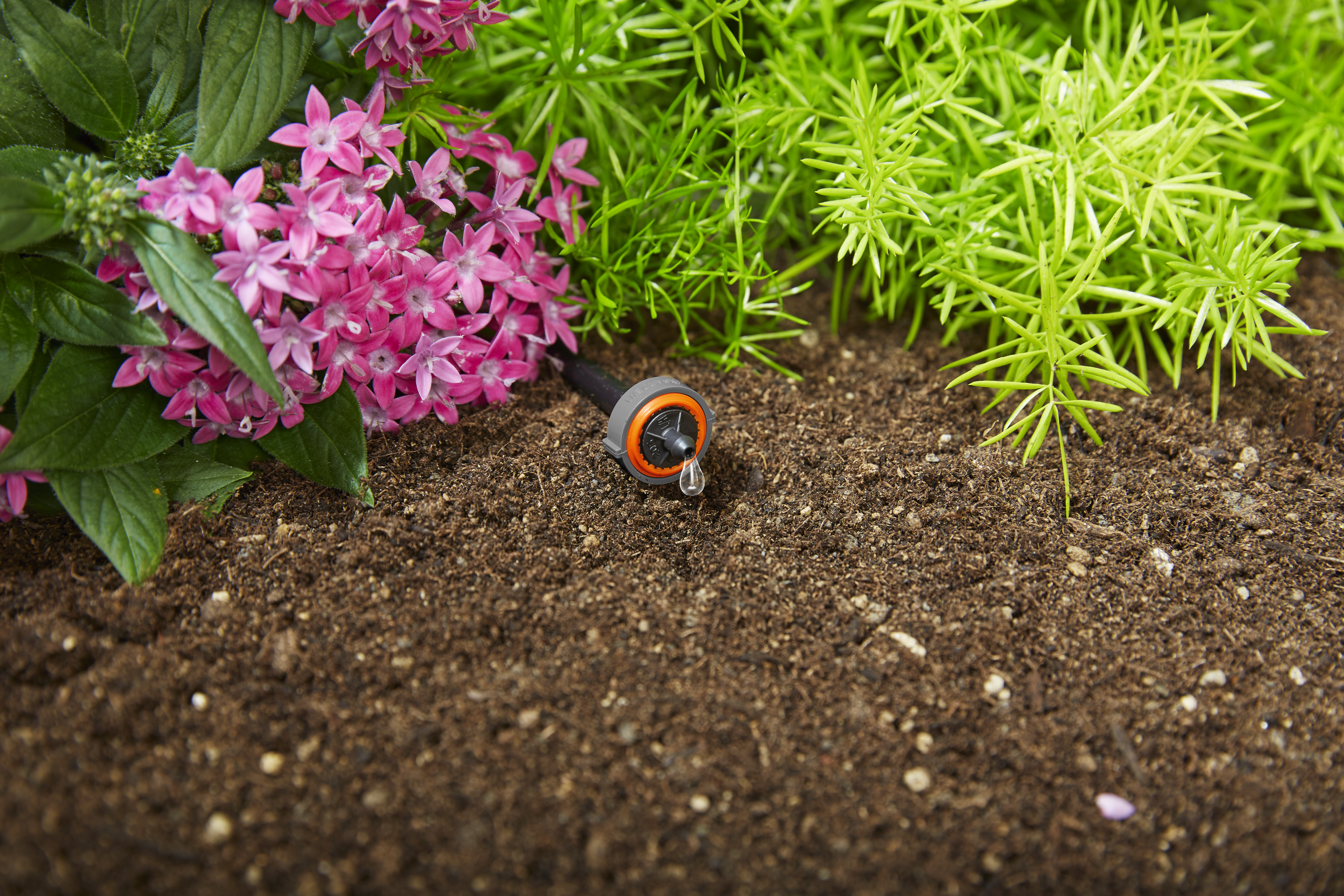 Краен капкообразувател с изравняване на налягането