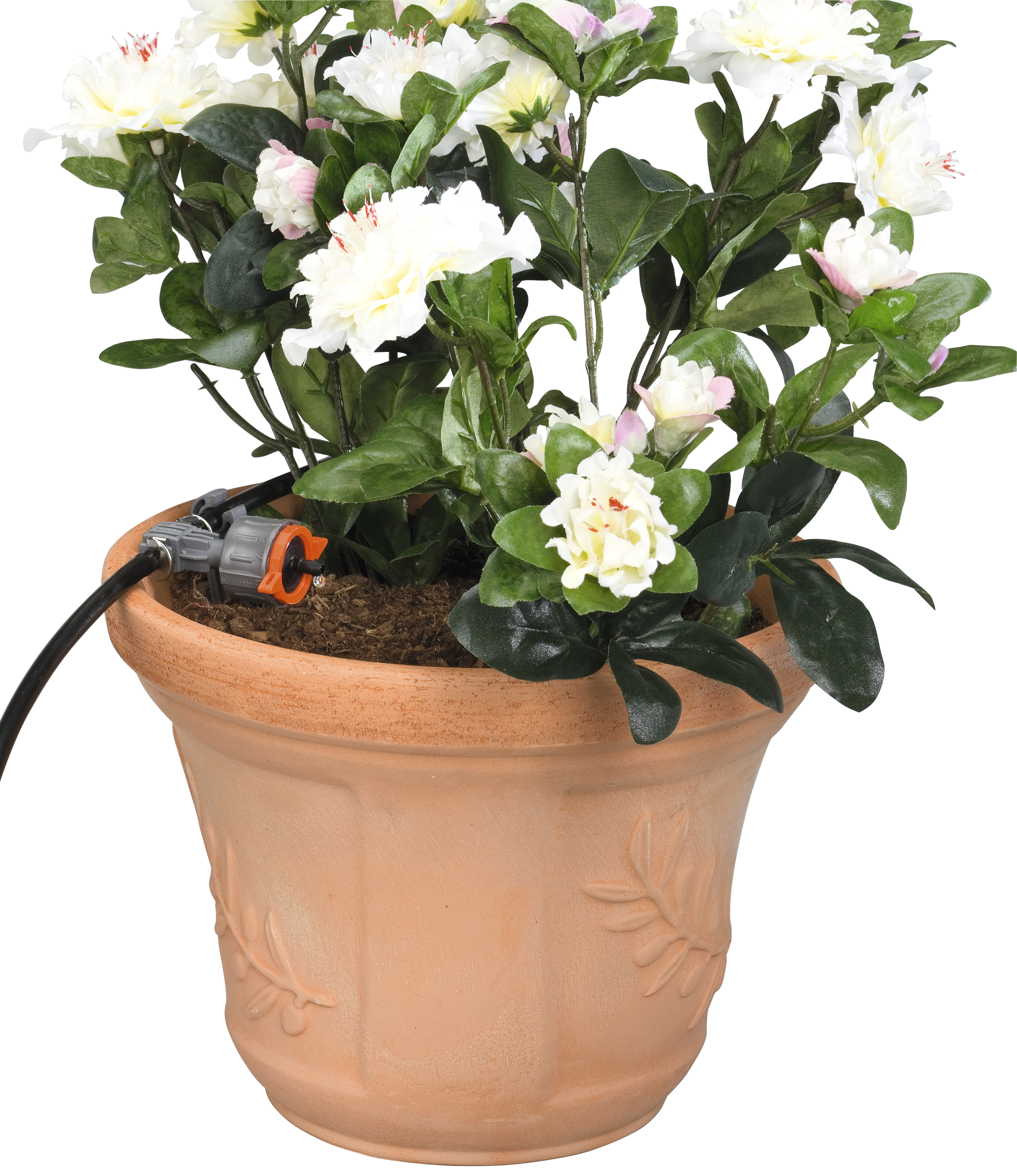 Регулируема редова капкова глава, изравняваща налягането