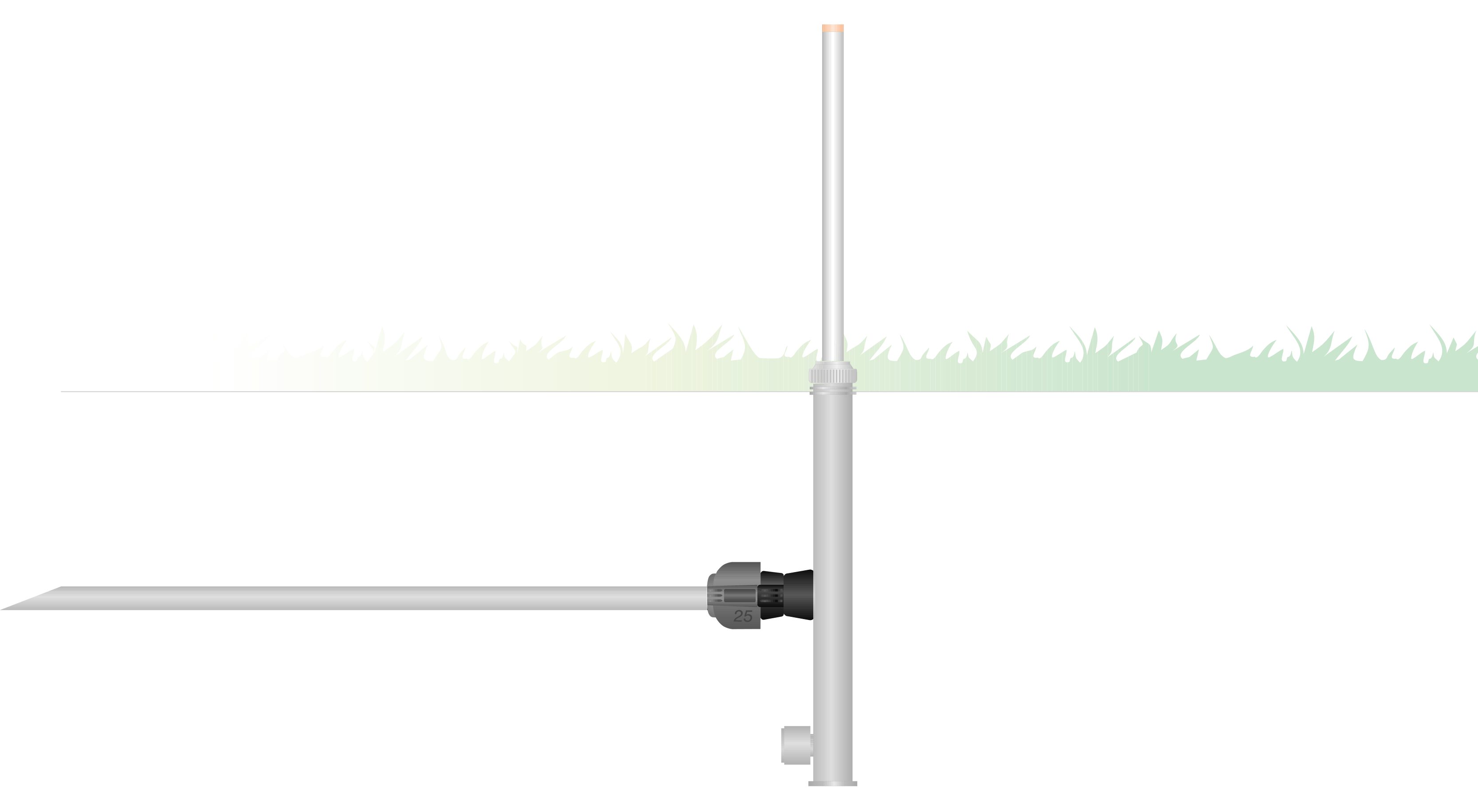 Verbindingsstuk 25 mm x 3/4" binnendraad