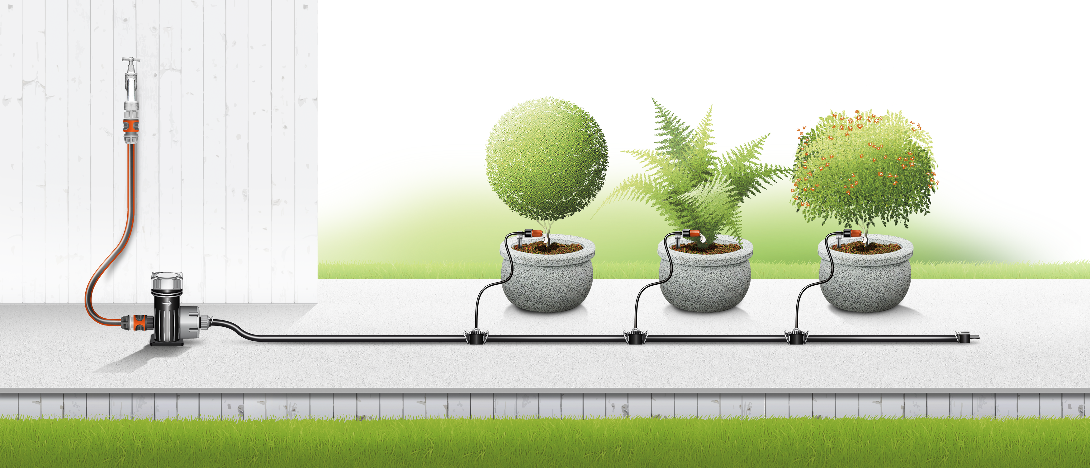 Starta komplekts puķu podiem M