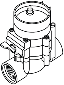 Electrovalvă de irigare 1&quot; 9 V