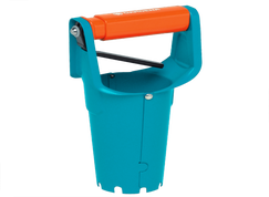 GARDENA flower bulb planter with automatic release, depth scale, made of quality steel