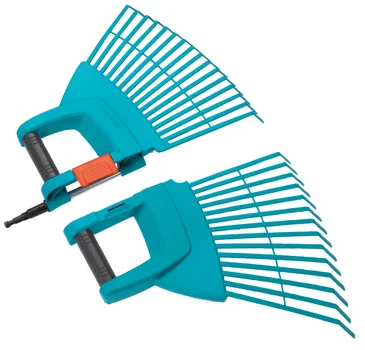 Balai à gazon 2 en 1 Combisystem® GARDENA Plastique renforcé 77cm 32 dents Garantie - vue 8