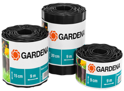 GARDENA Bed Edging, 9 cm high, border edging, lawn trim, garden accessories