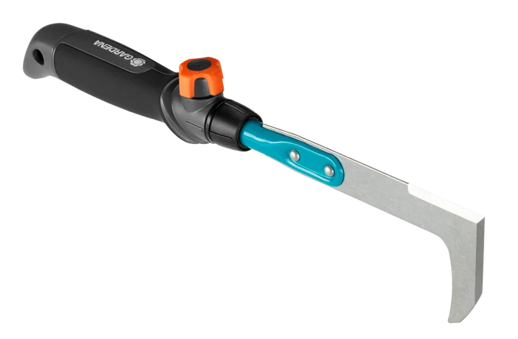Patio Weeder in use