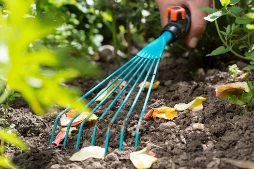 GARDENA Balai à fleurs 12cm Combisystem® Acier robuste – 7 dents – Ratissage petites plantes et fleurs – Garantie - vue 6
