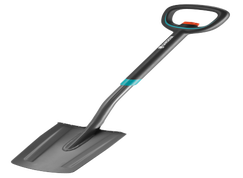 GARDENA ErgoLine telescopic spade, adjustable garden spade, ergonomic, 106 cm - 126 cm