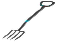 GARDENA ErgoLine garden fork, digging fork for gentle loosening, ergonomic, 117 cm