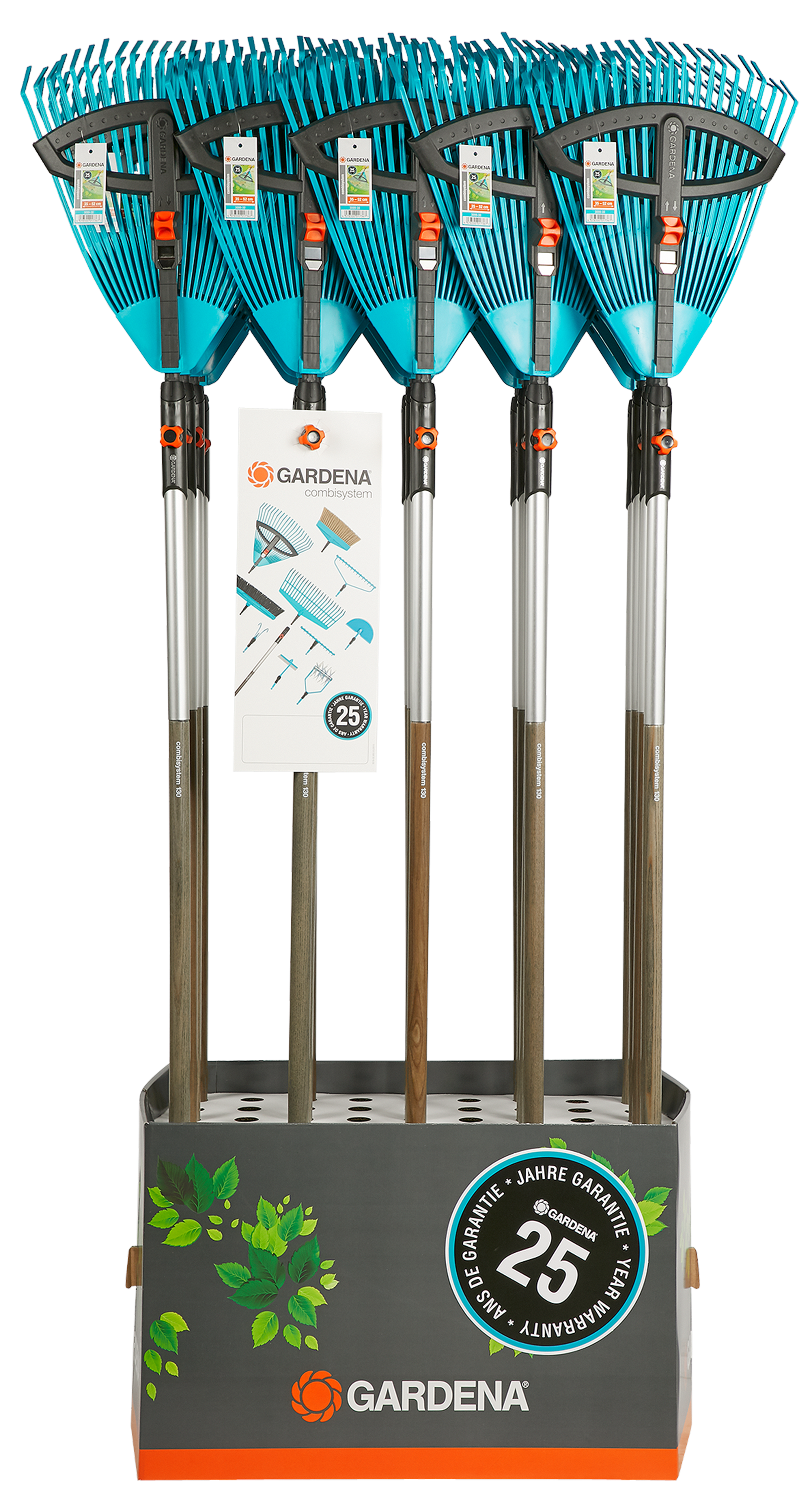 S&auml;&auml;dett&auml;v&auml; combisystem-lehtiharava