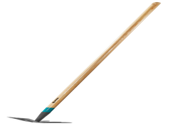 GARDENA ClassicLine garden hoe, wooden handle, steel tines, working width 8.5 cm