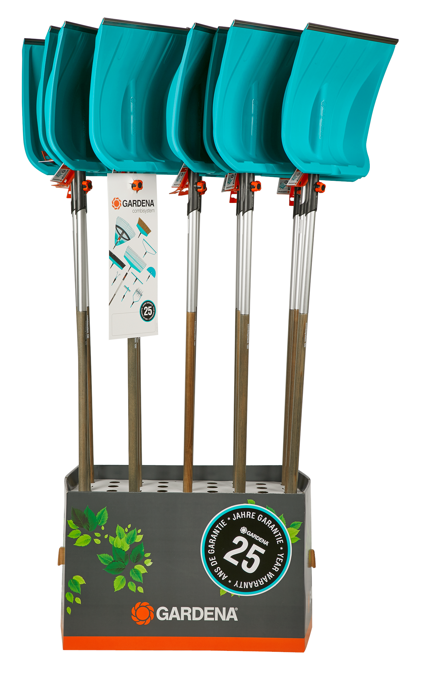 GARDENA Comfort flower rake, hand rake, working width 8.5 cm, ergonomic