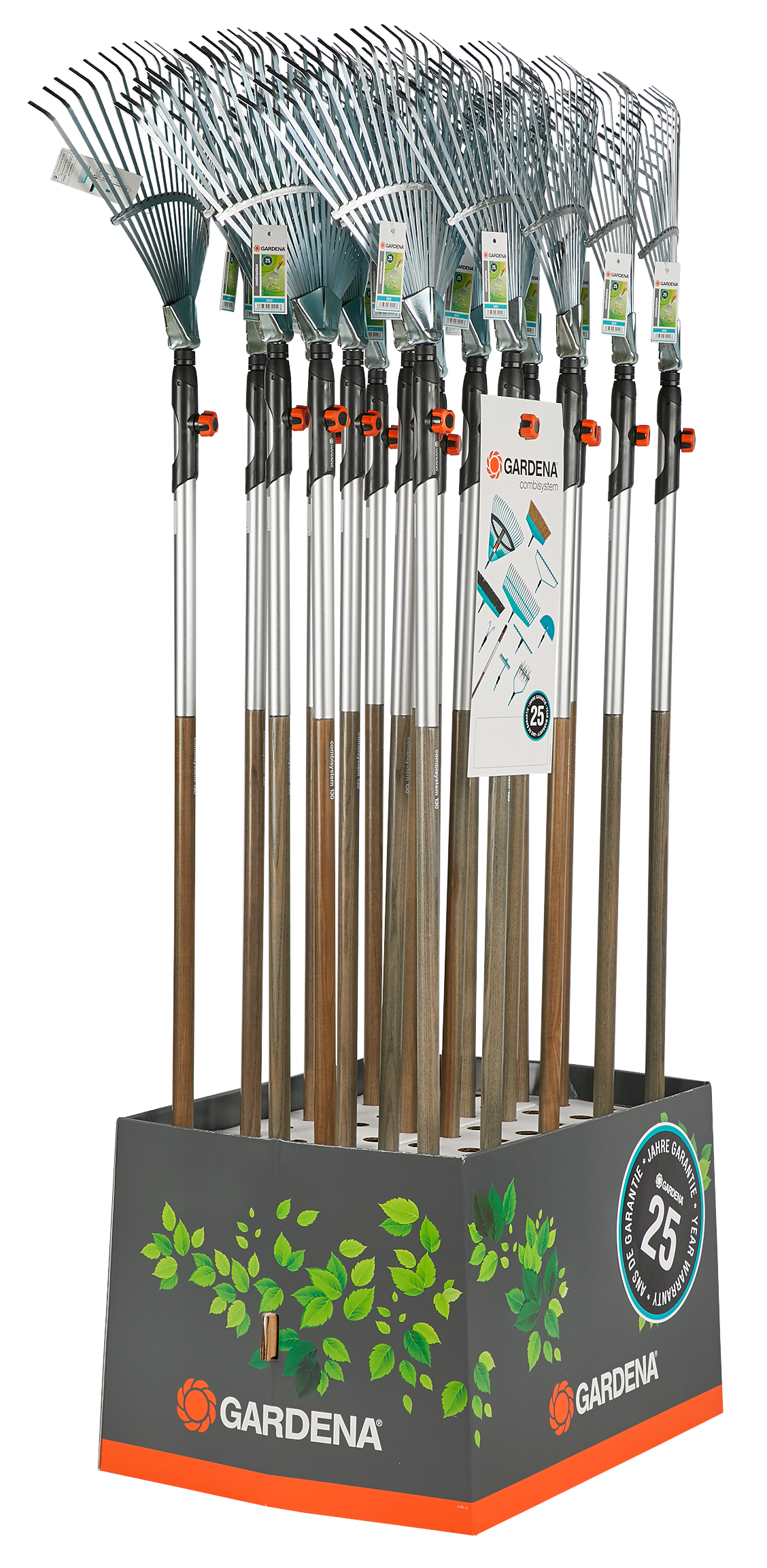 Lehtiharava combisystem