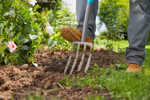 GARDENA Fourche à bêcher ErgoLine – Manche revêtement souple – Poignée ergo en D – Dents acier trempé – Garantie 17013 20 - vue 7