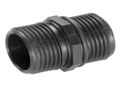 GARDENA Pump Connection Piece, for connecting pumps to hose pipe plug-in systems