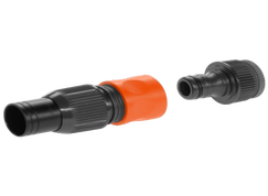 GARDENA Pump Connection Set, tap and hose piece, for increased water flow