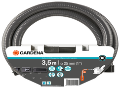 GARDENA Suction Set (1 inch), 3.5 m, connection-ready, with suction filter and backflow stop