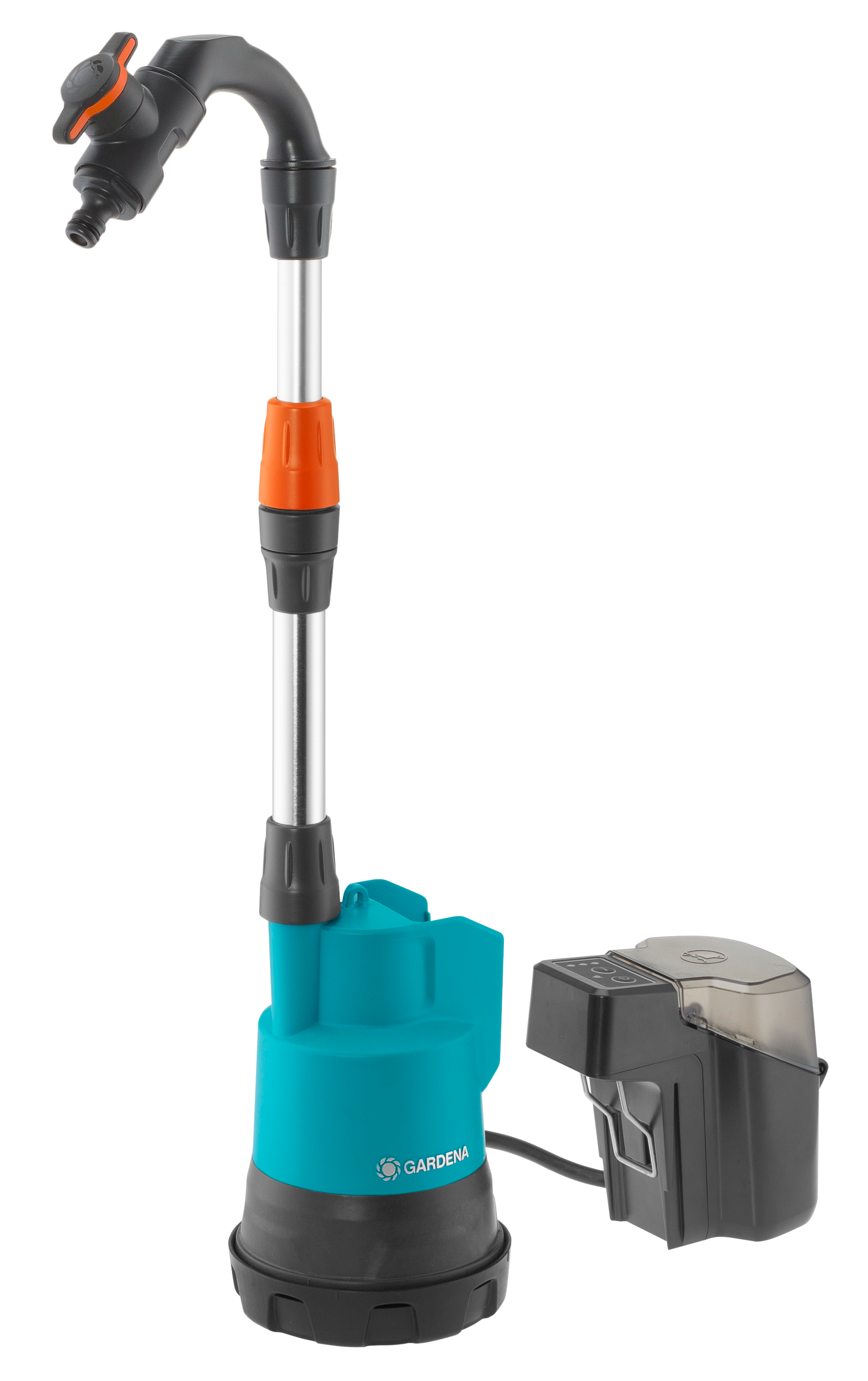 Set Pompă pentru apa de ploaie 2000/2 Li-18 cu baterie