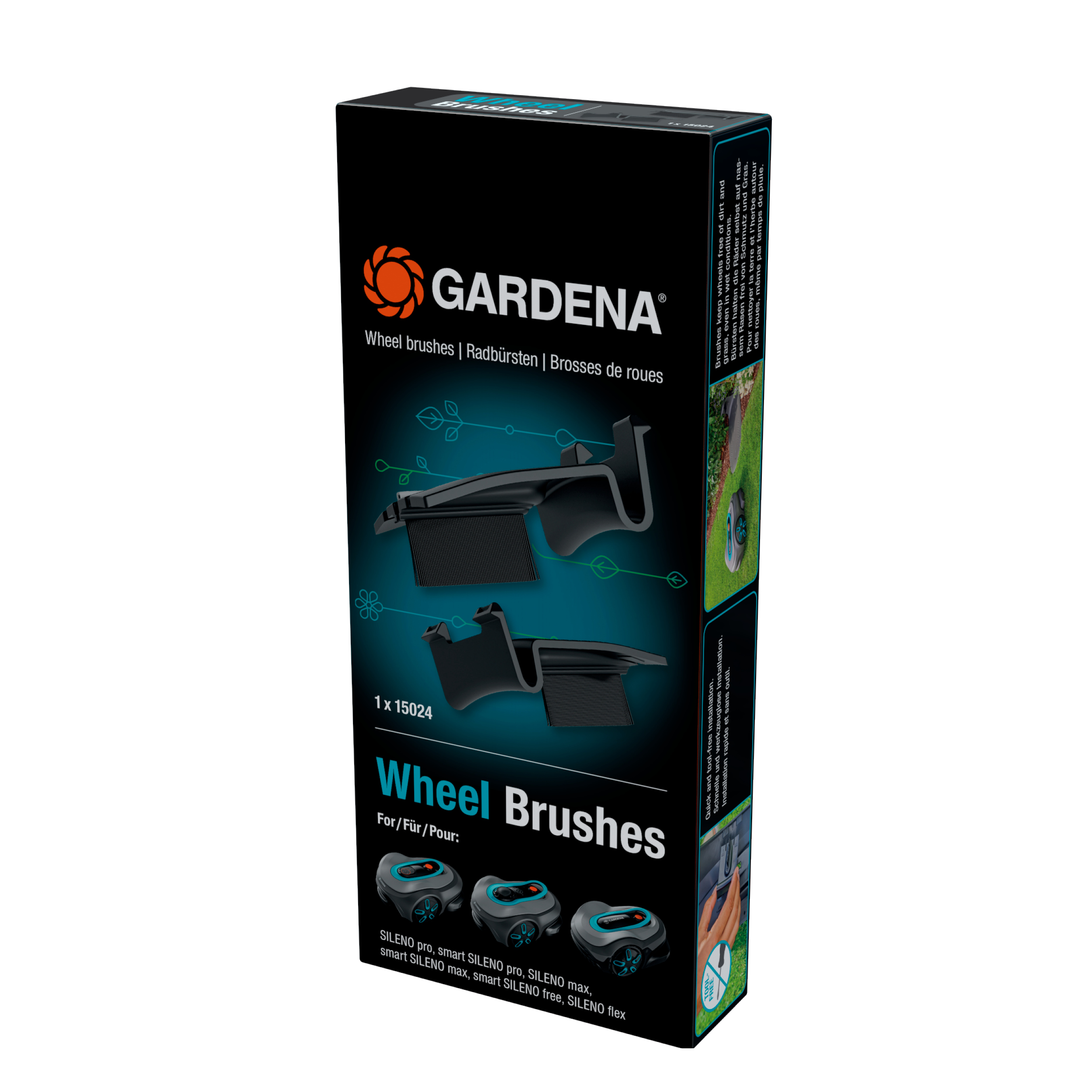 Četke za či&scaron;ćenje kotača kosilice SILENO / pro / max / sense / free, Robotske kosilice