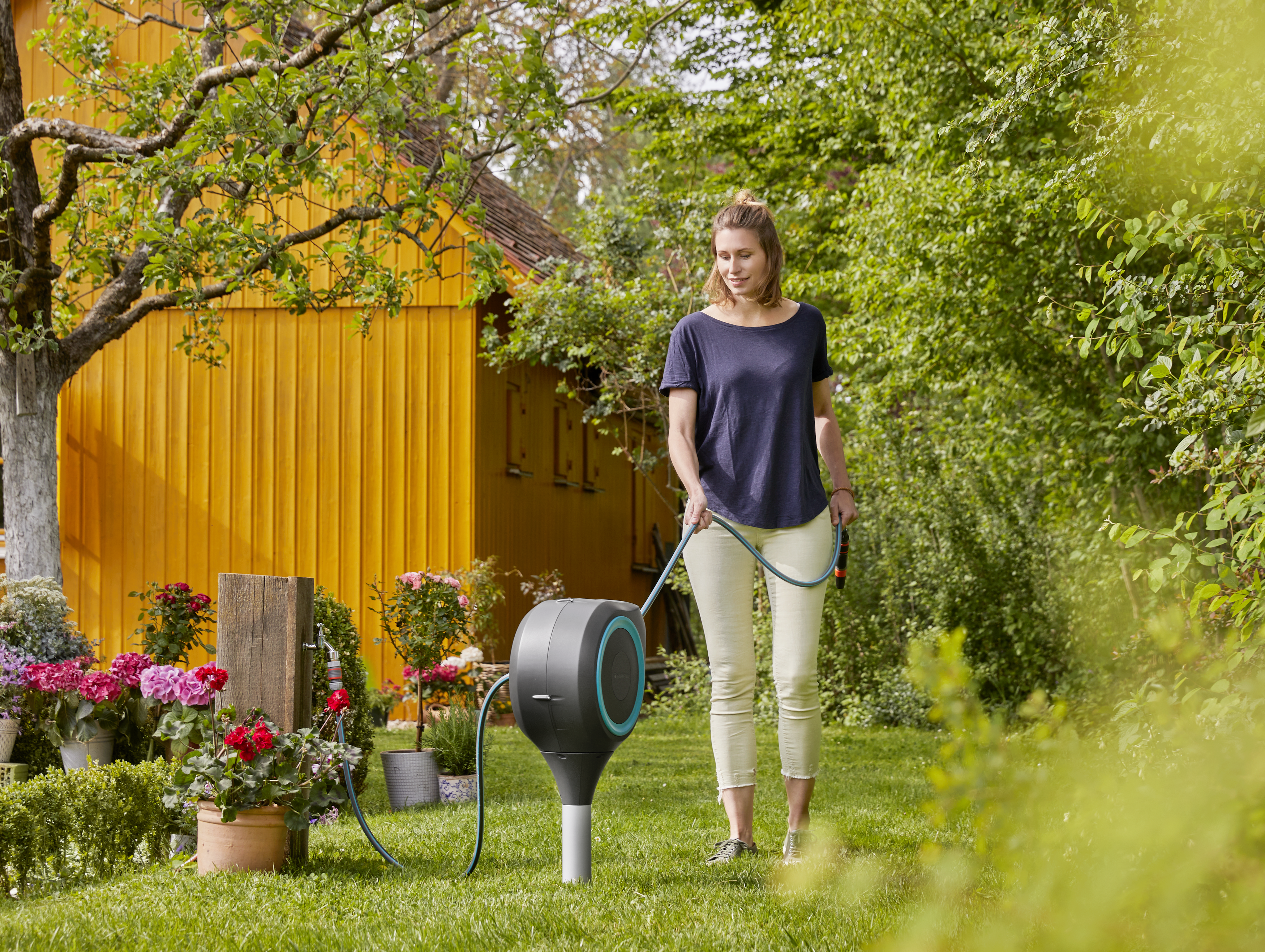 Avvolgitubo da giardino RollUp S