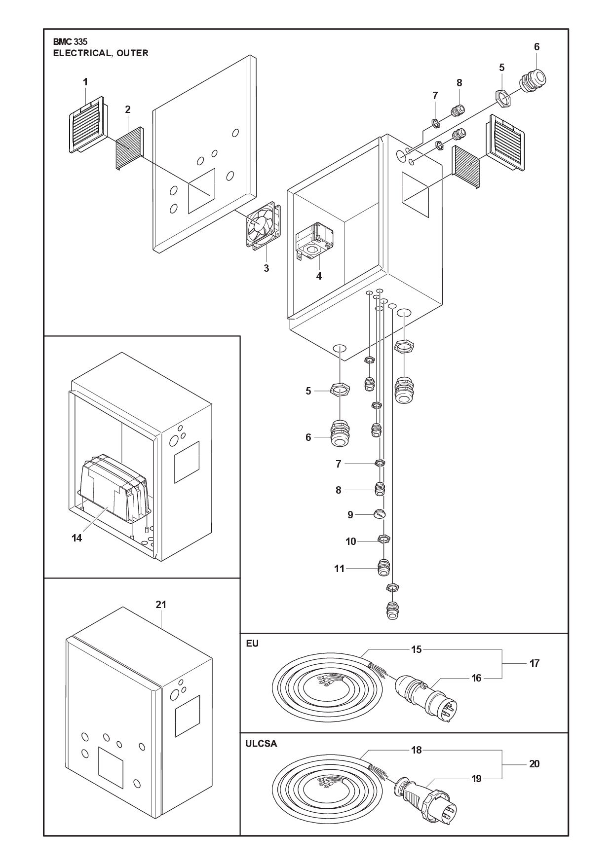 ELECTRICAL, OUTER diagram