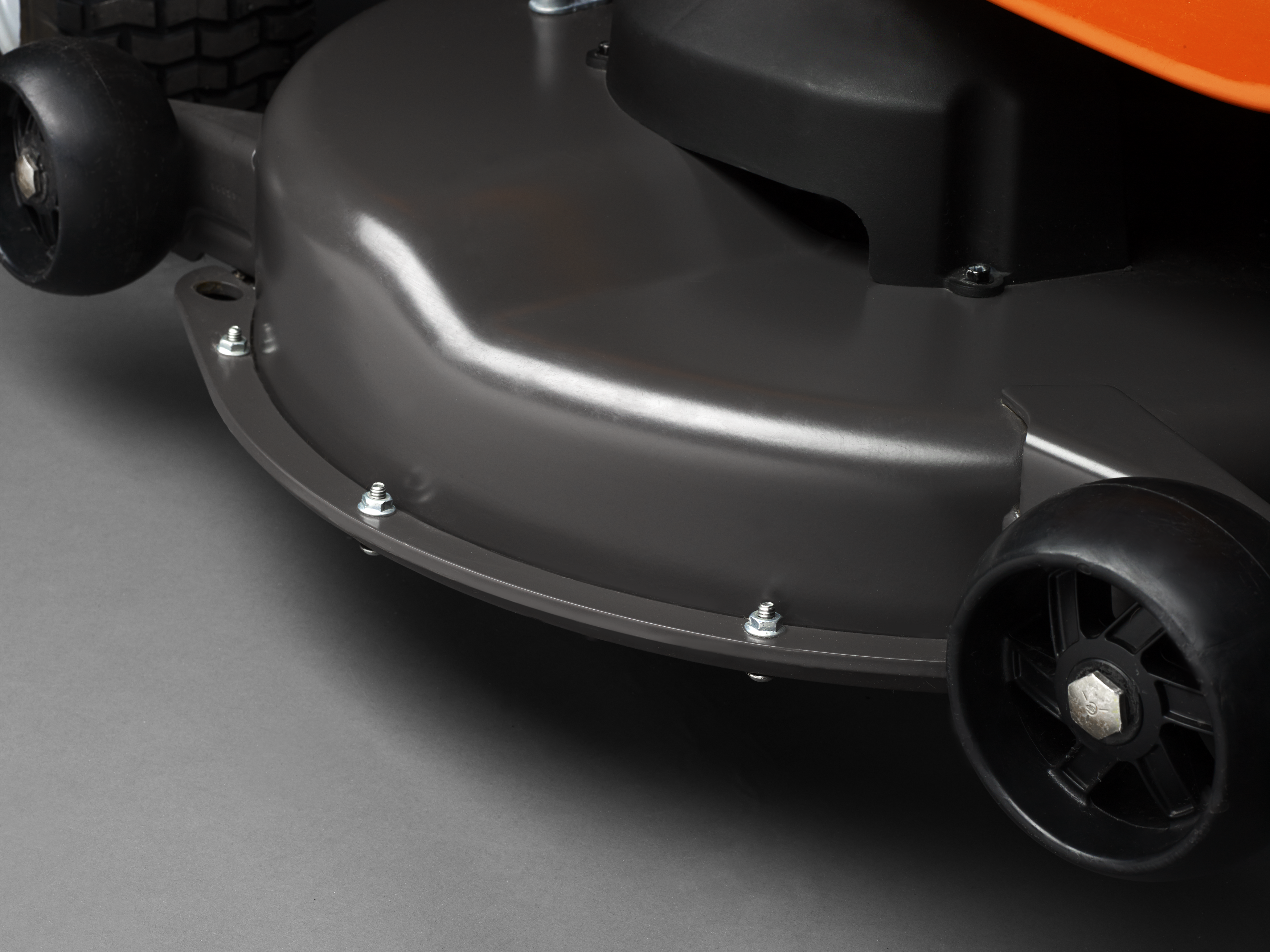 Reinforced cutting deck