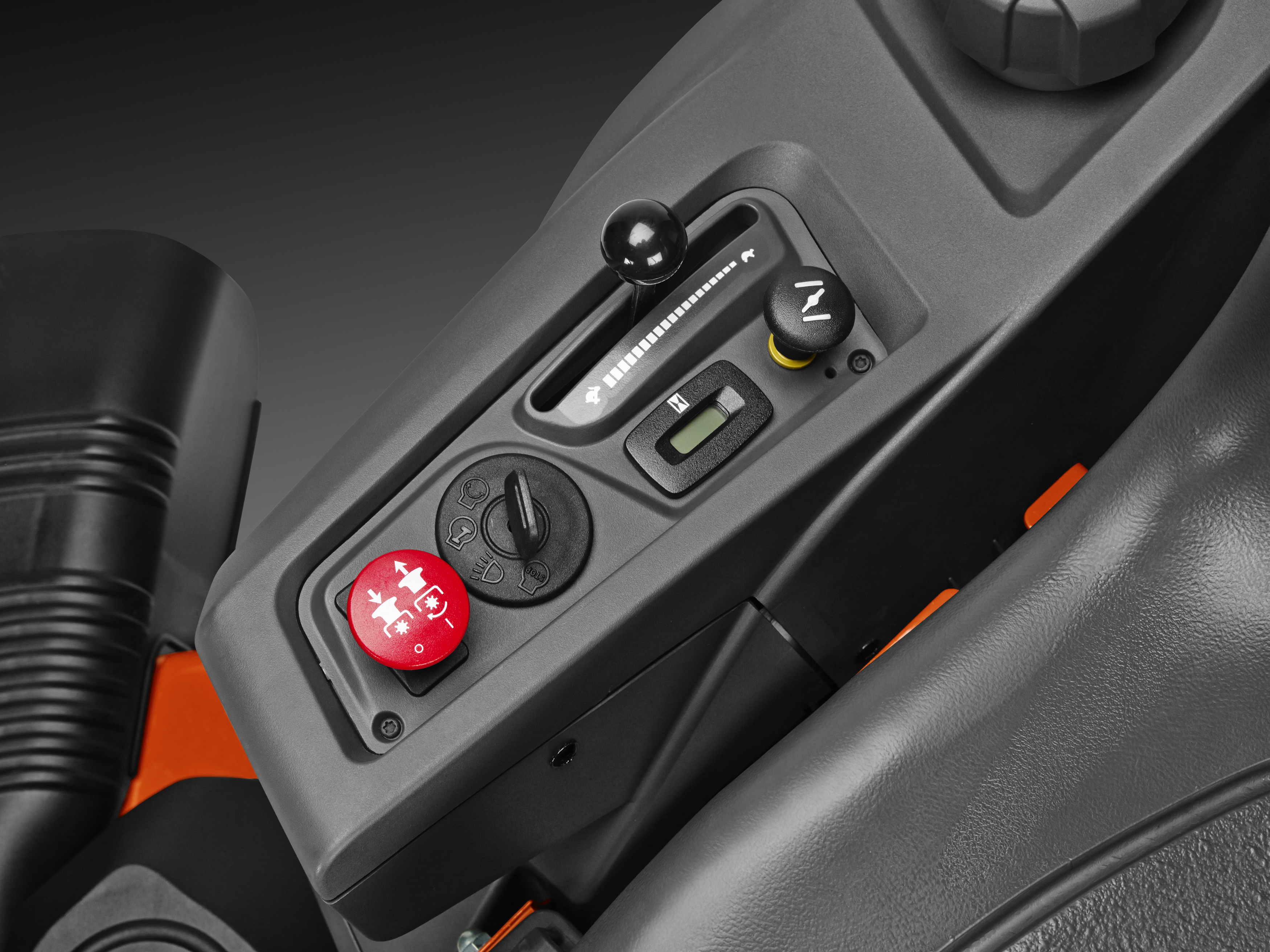 Ergonomic control panel