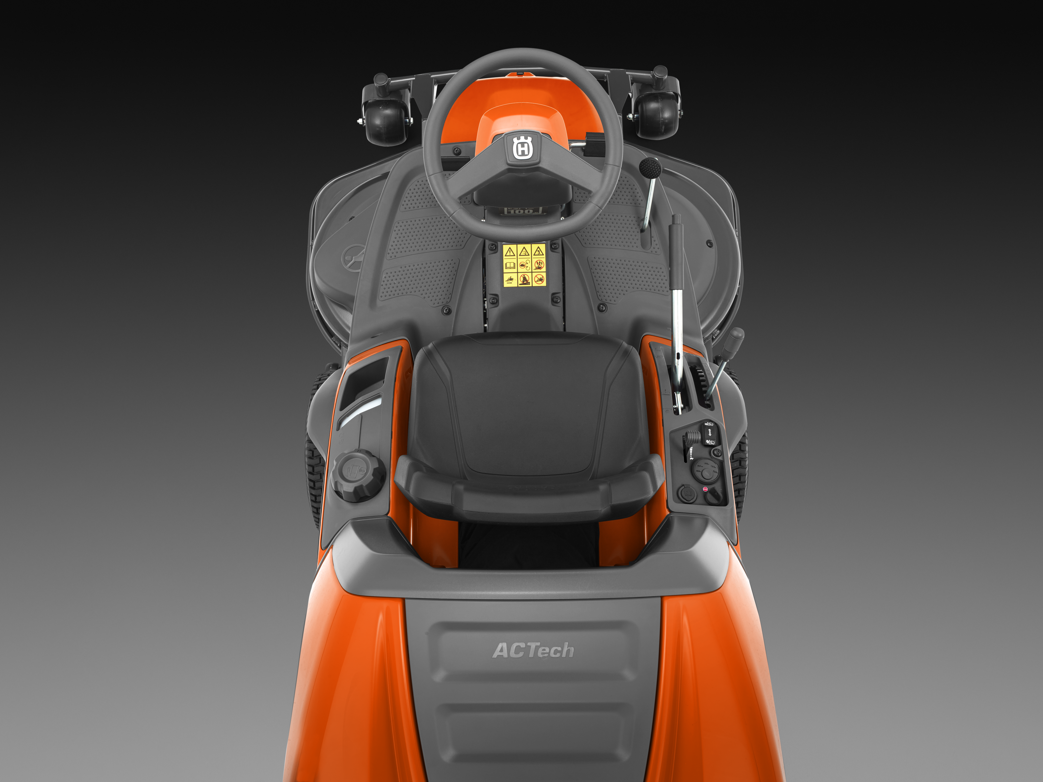 Comfortable driver's position