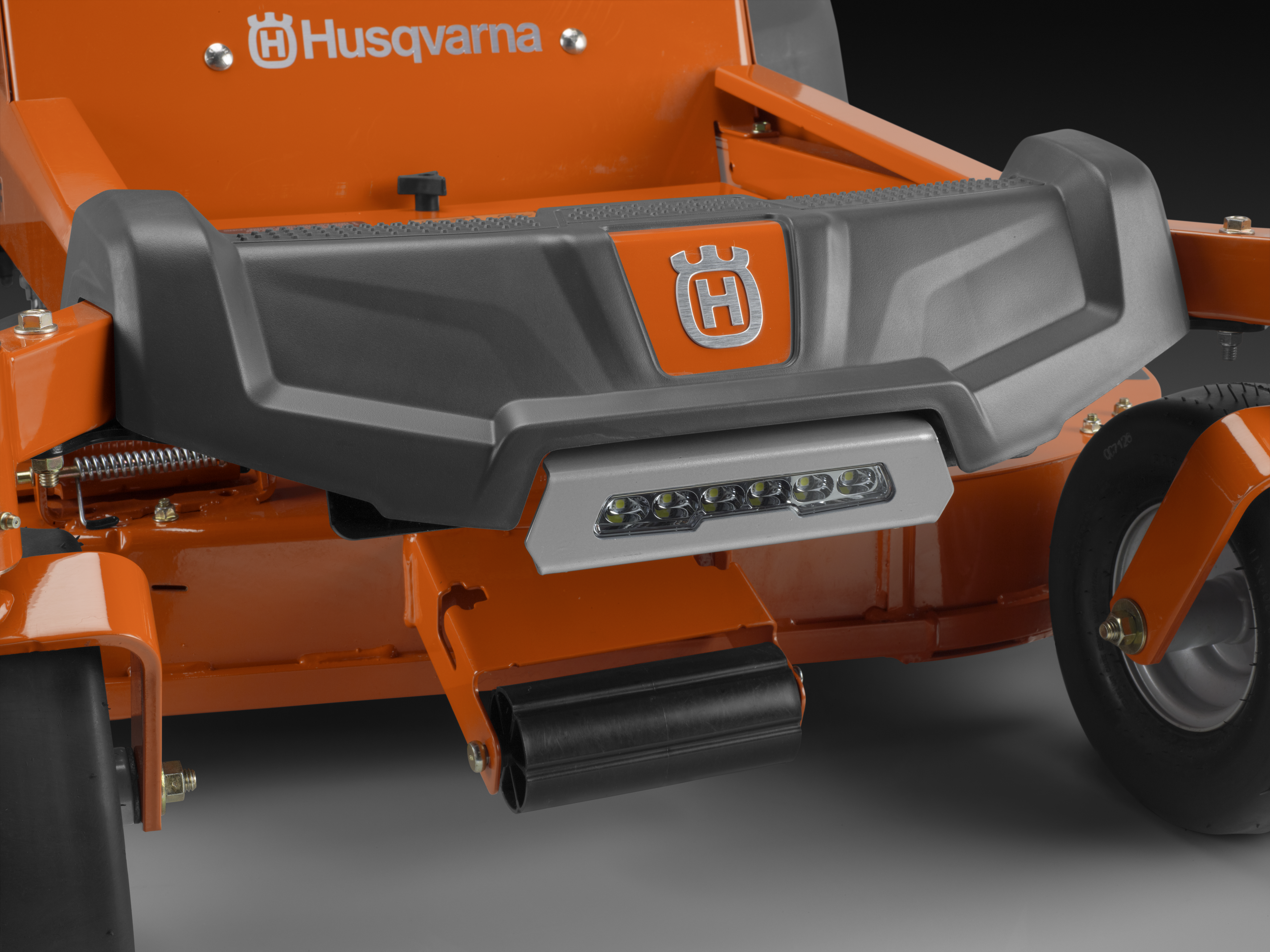 Bumper with integrated LED headlights