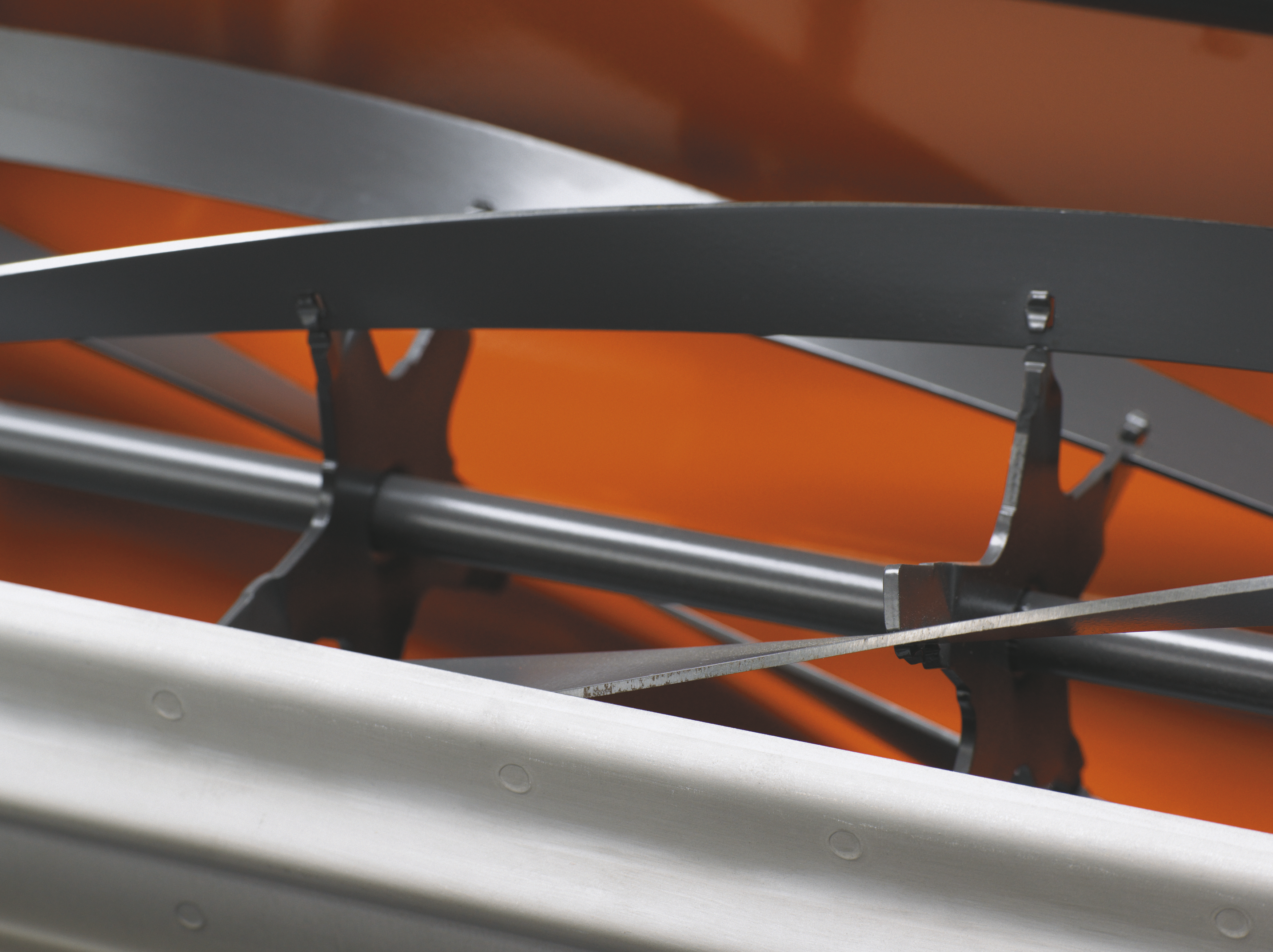 Extra hardened reel blade and bedknife