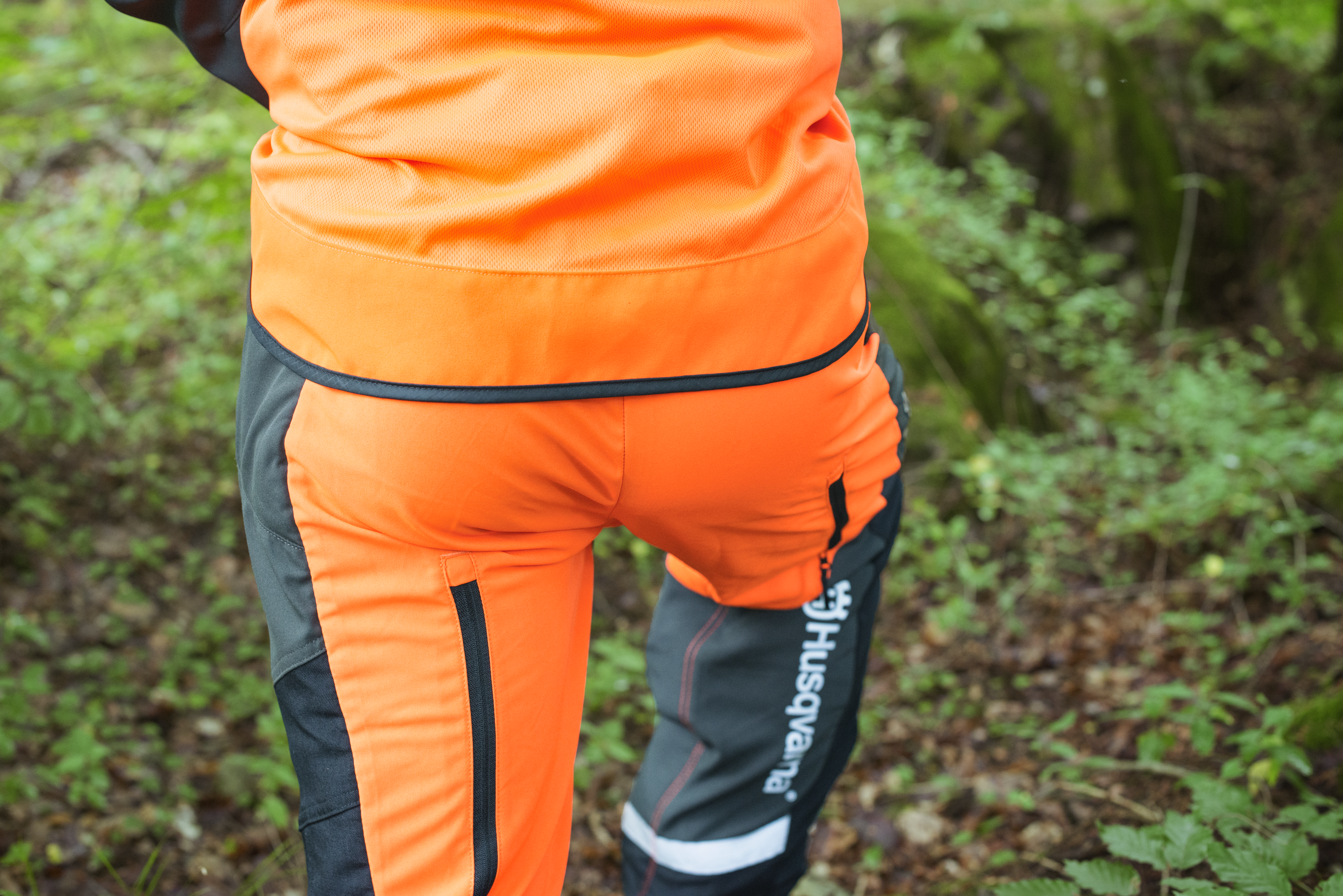 Elastische bies aan de voorkant onderaan